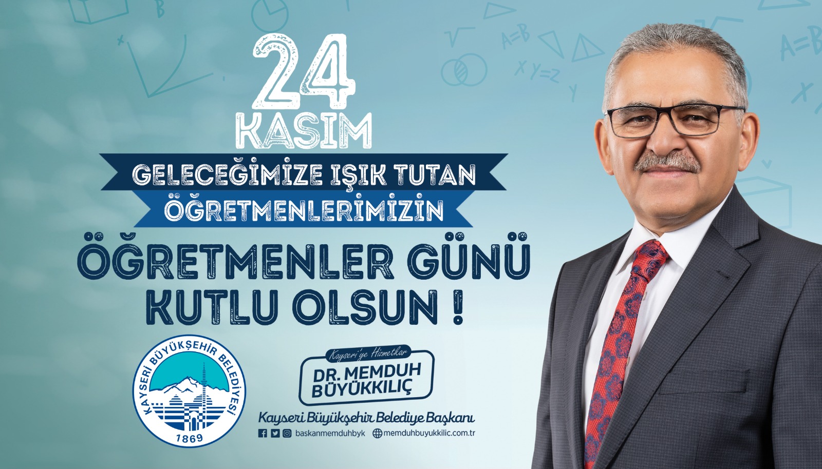 Başkan Büyükkılıç’tan “Öğretmenler Günü” Mesajı