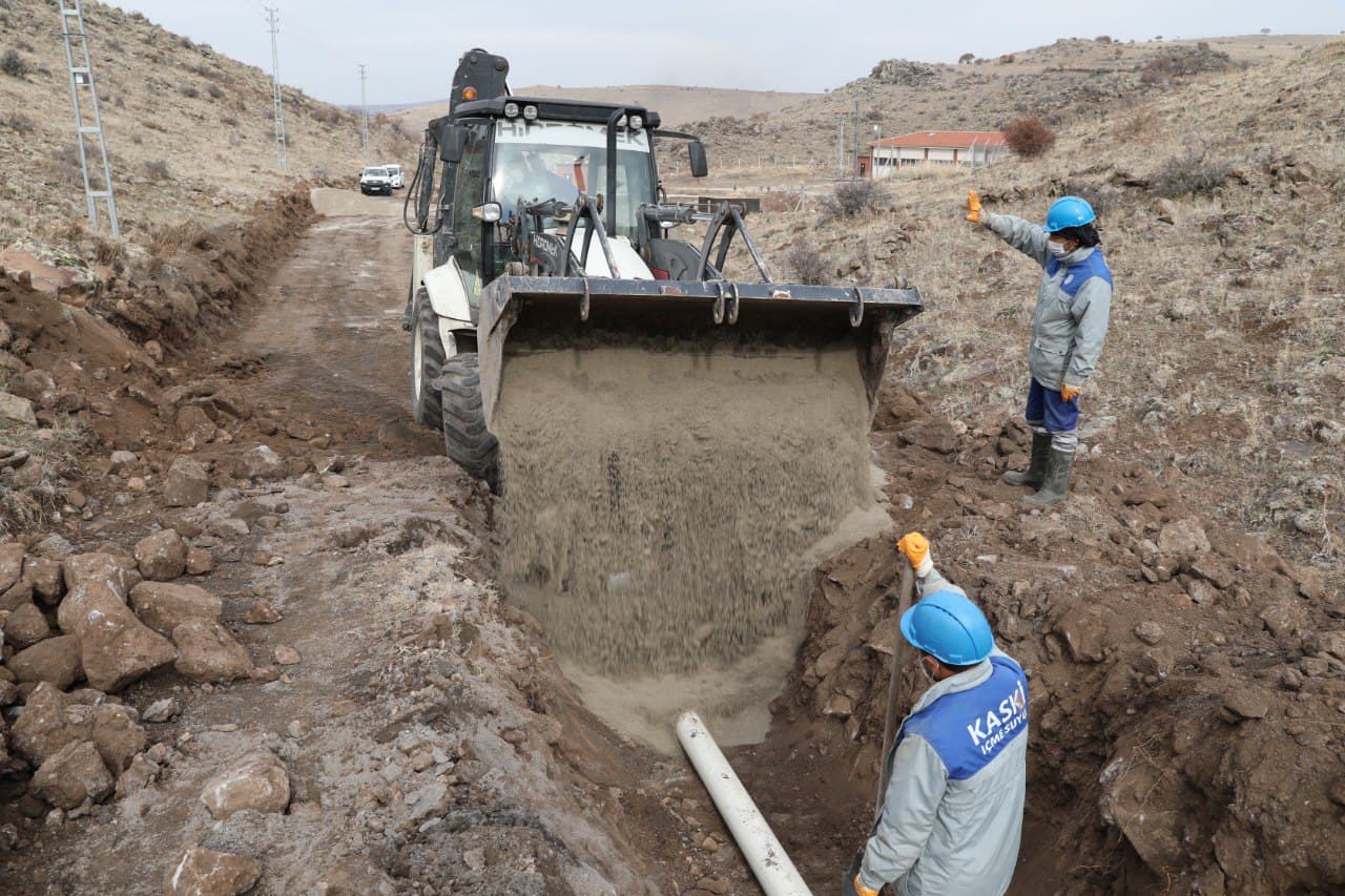 KASKİ’den İncesu’da 4 Mahalleye Kalıcı Çözüm