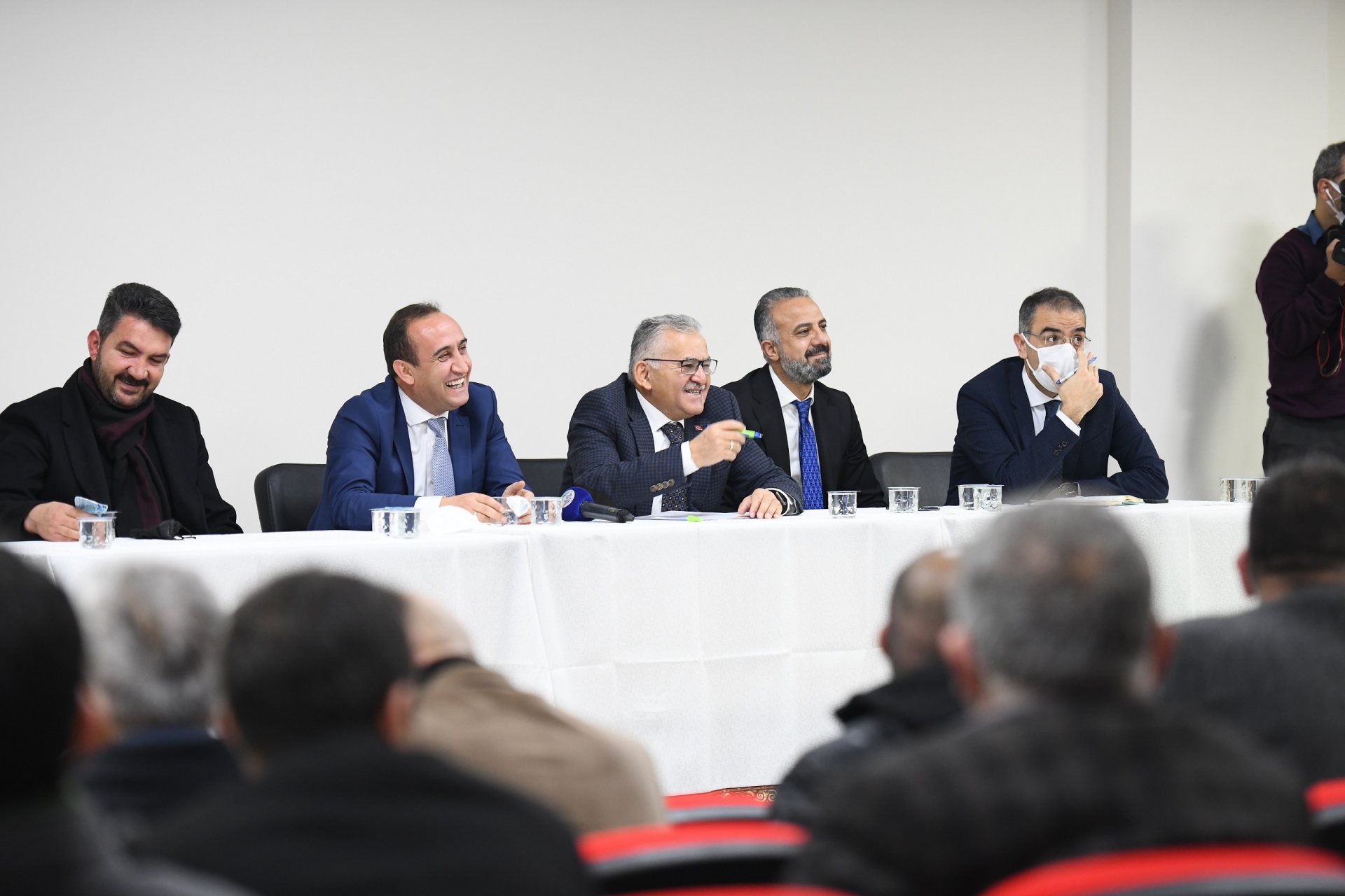 Başkan Büyükkılıç, İncesu’da 30 Mahalle Muhtarının Taleplerini Dinledi