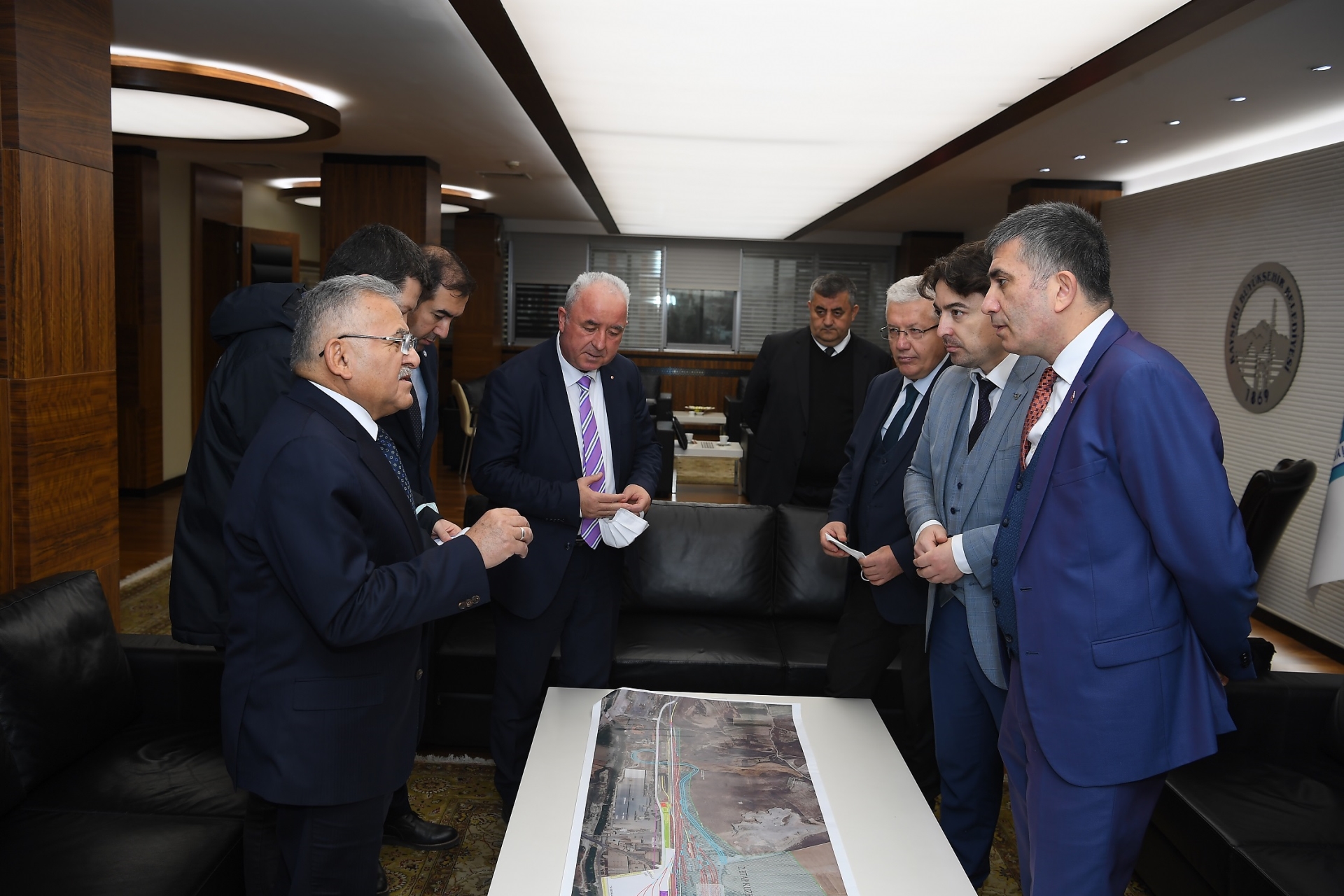 Başkan Büyükkılıç, TCDD Genel Müdürü Akbaş’ı Ağırladı