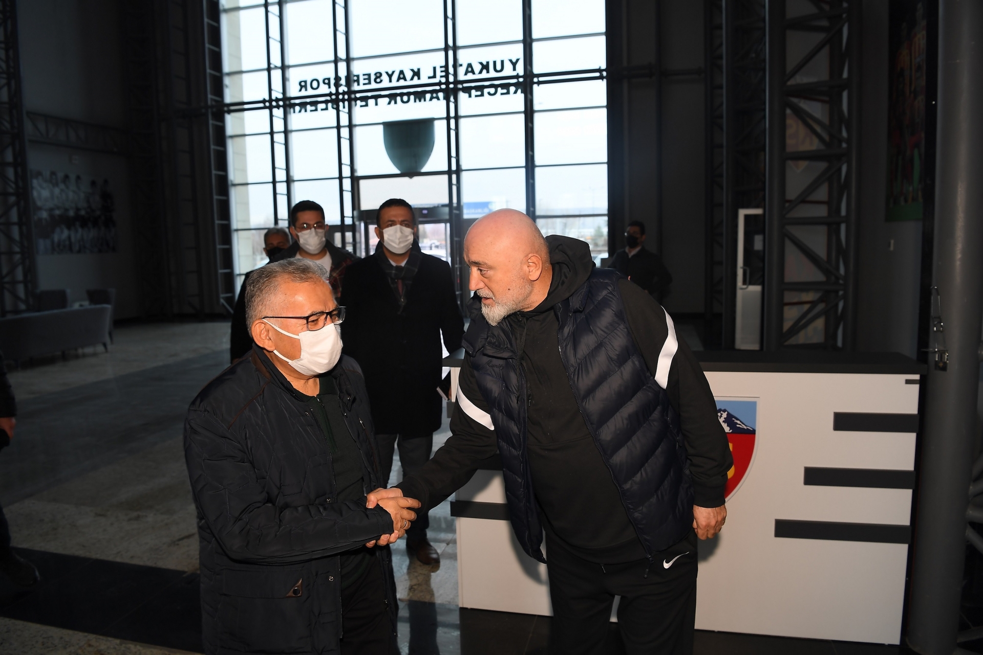 Başkan Büyükkılıç’tan Yukatel Kayserispor’a Moral ve Motivasyon Ziyareti