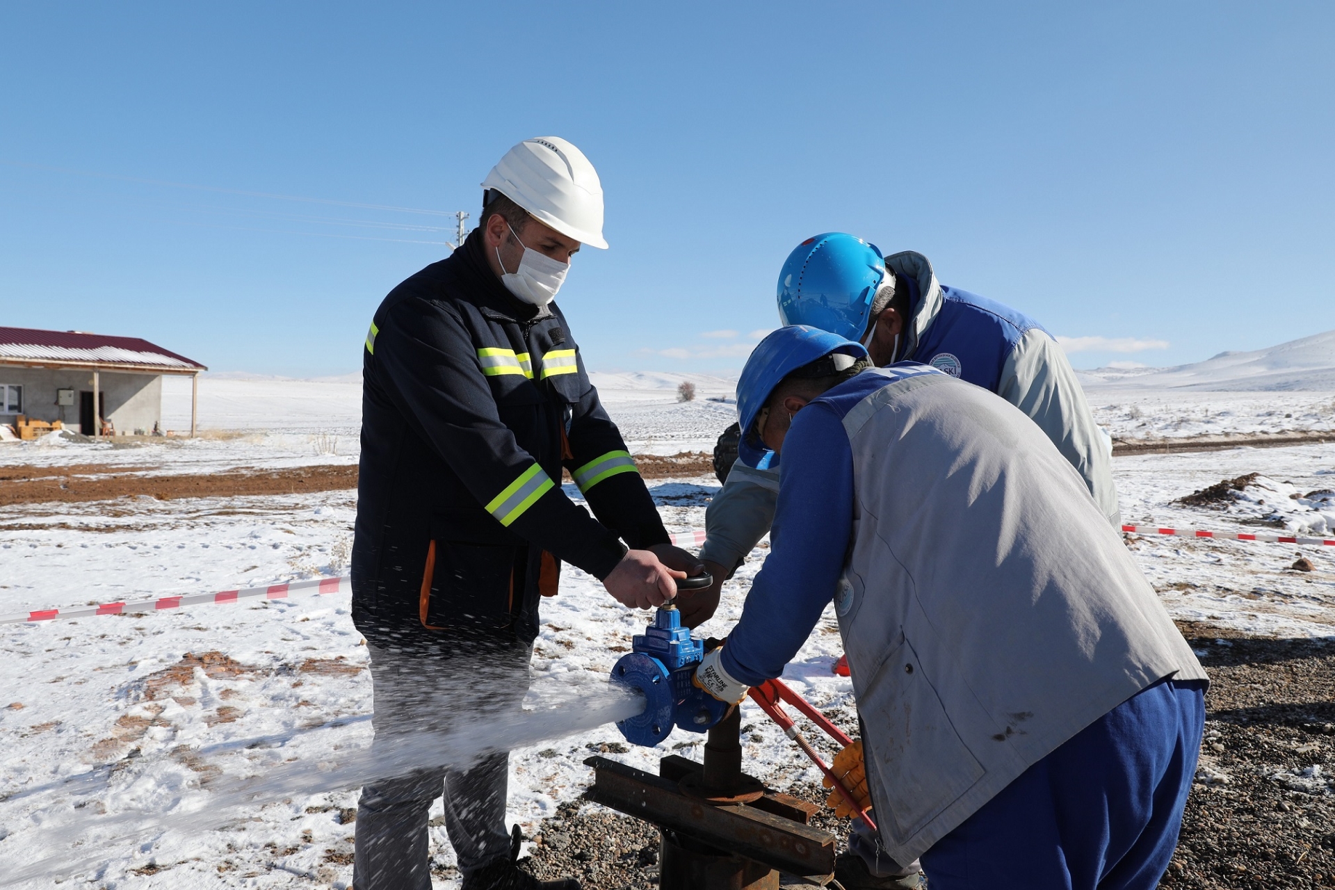 KASKİ, İnliören’in Su Sıkıntısını Çözdü