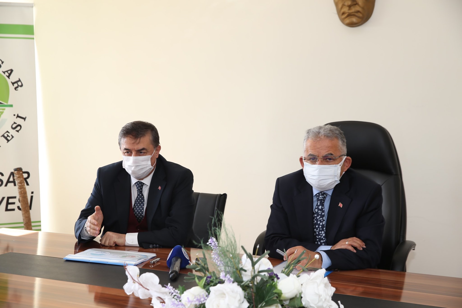 Başkan Büyükkılıç, 2021 Yatırımları İçin Yeşilhisar’da