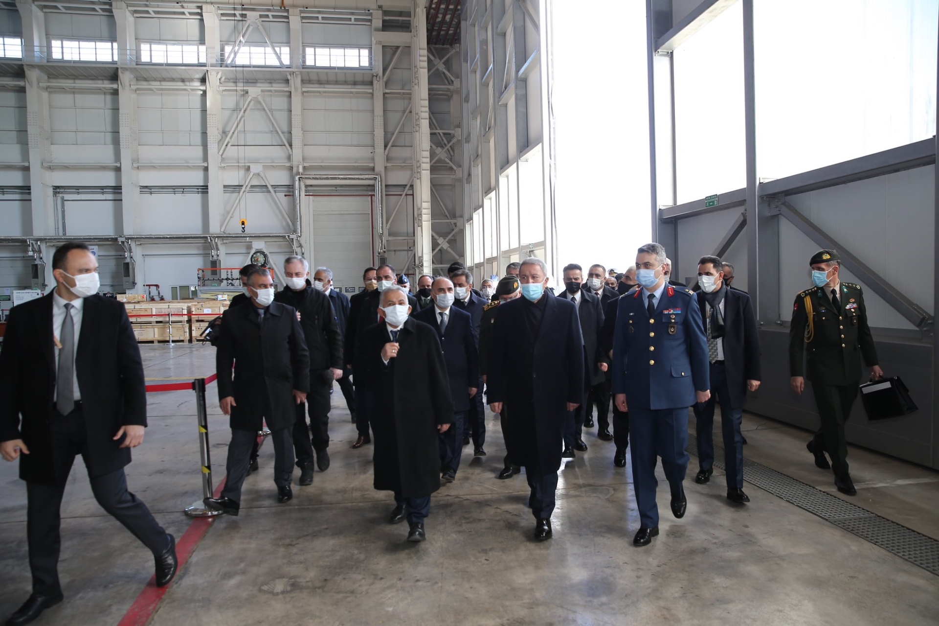 Başkan Büyükkılıç, Bakan Akar ve TSK Komutasına Eşlik Etti