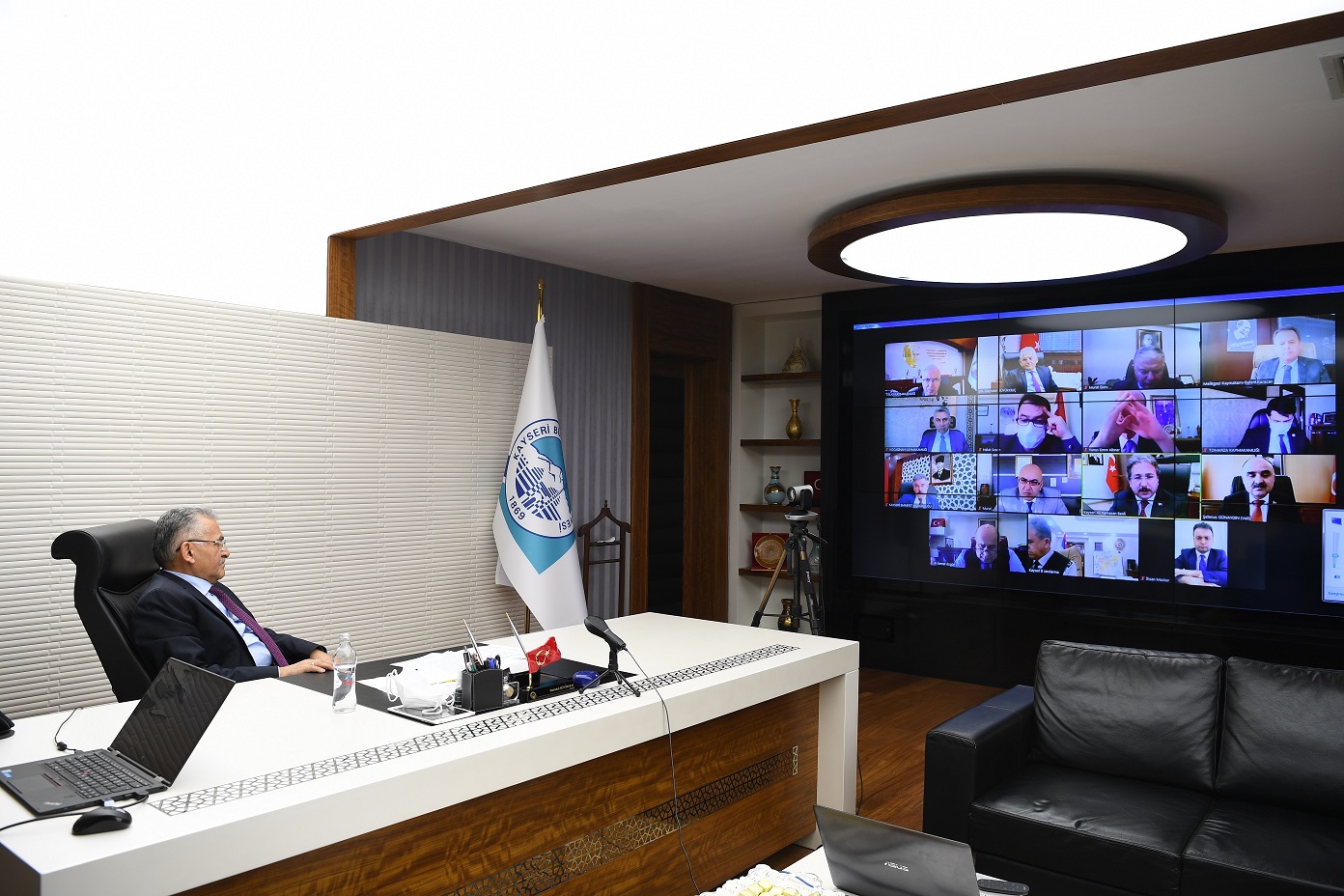 Başkan Büyükkılıç İl Hıfzıssıhha Kurulu Toplantısı'na Katıldı