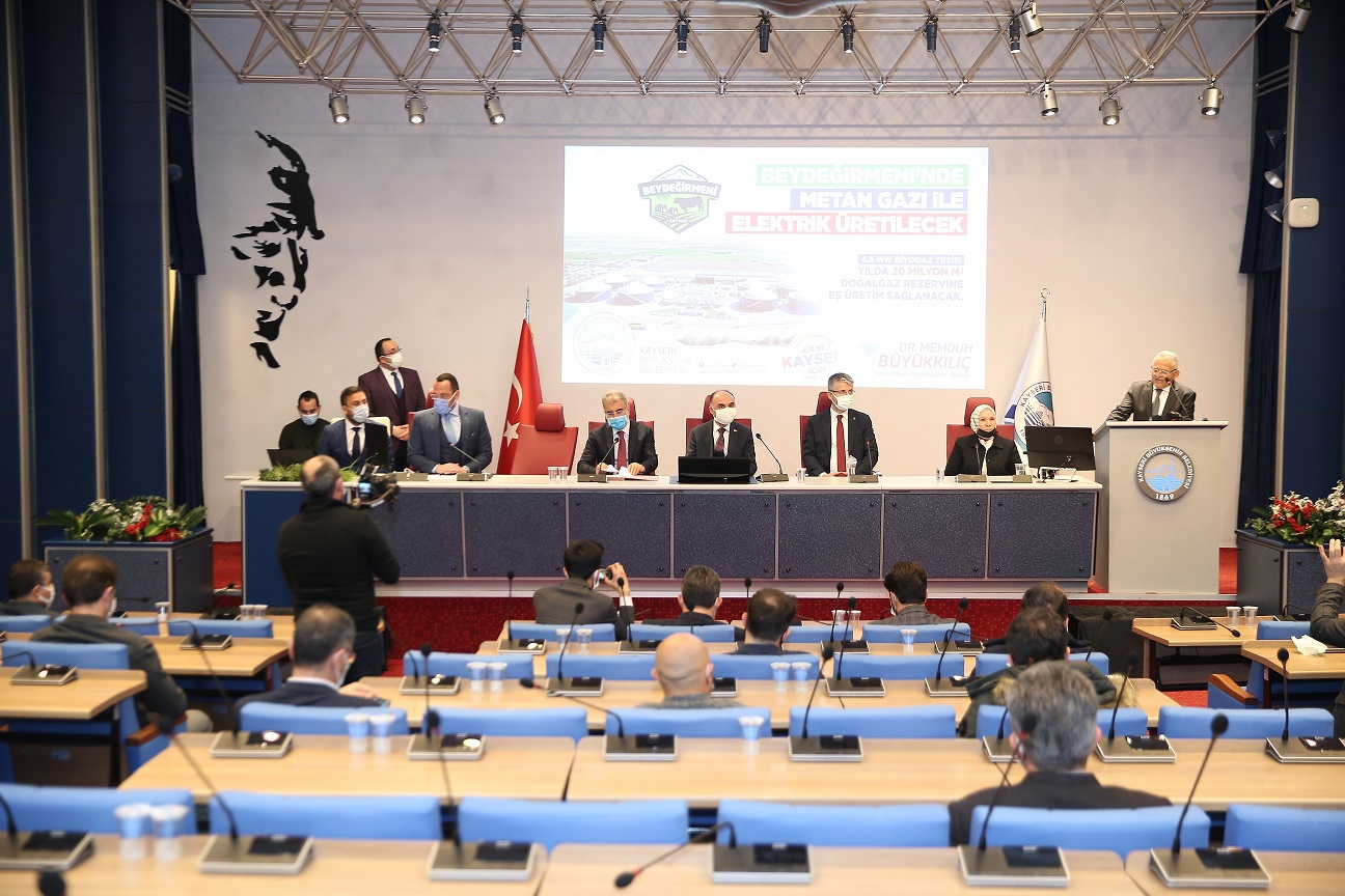 Kayseri’nin En Büyük Biyogaz Santrali için İmzalar Atıldı