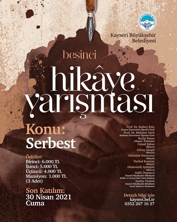 Okur-Yazar Dostu Büyükşehir’den 5. Hikâye Yarışması