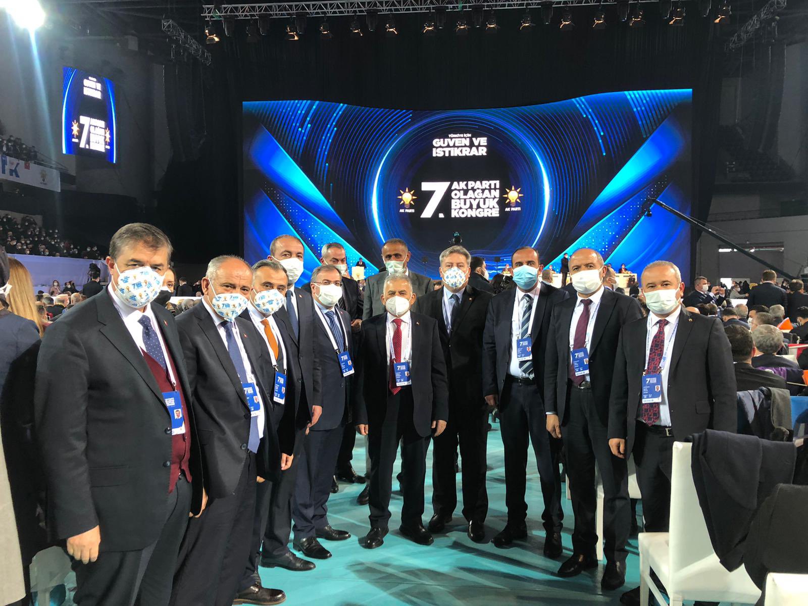 Başkan Büyükkılıç, AK Parti 7. Olağan Büyük Kongresi’ne Katıldı