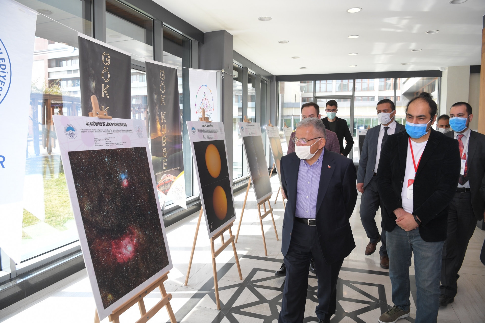 Başkan Büyükkılıç, Gök Kubbe Astrofotoğraf Sergisi’ni Gezdi