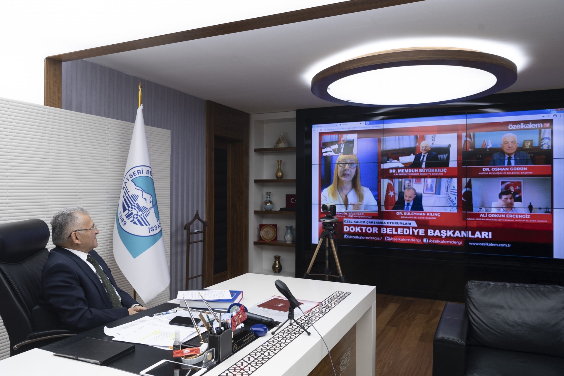Büyükkılıç, “Doktor Başkanlar Konuşuyor” Programına Katıldı