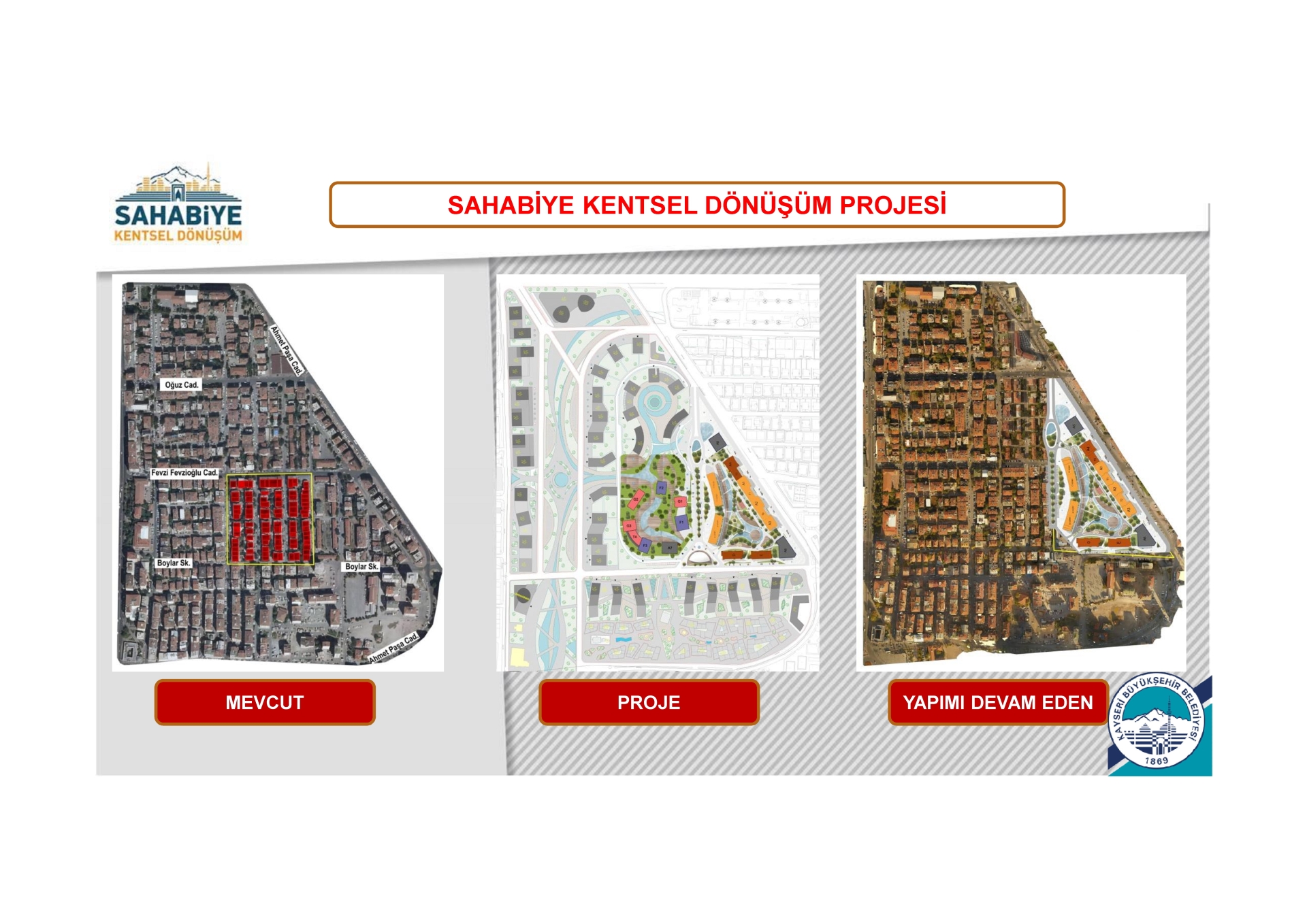 Sahabiye Kentsel Dönüşüm Projesi İçin İhale