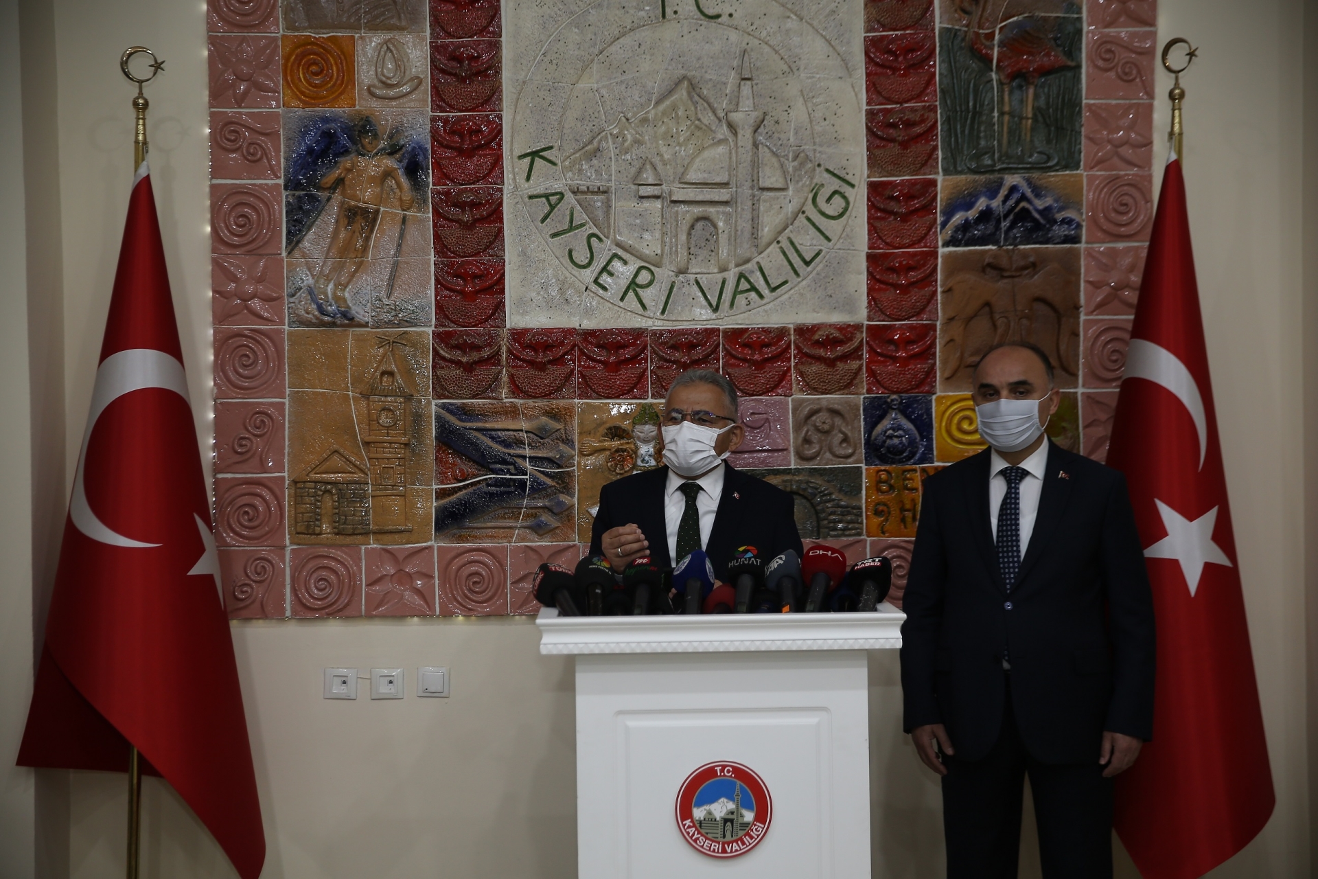 Vali Günaydın ve Başkan Büyükkılıç’tan Pandemi Denetimi