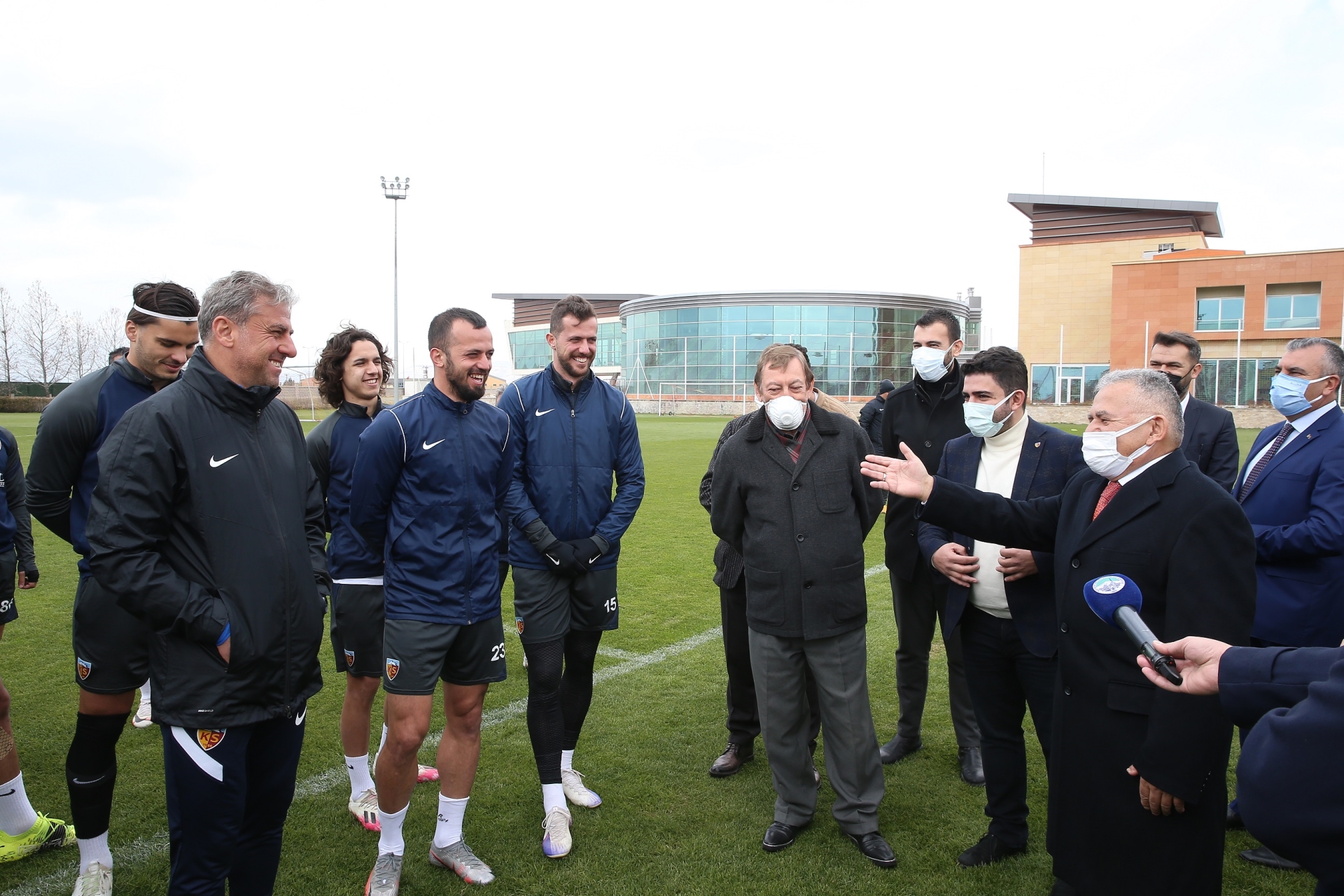 Başkan Büyükkılıç Kayserispor’da