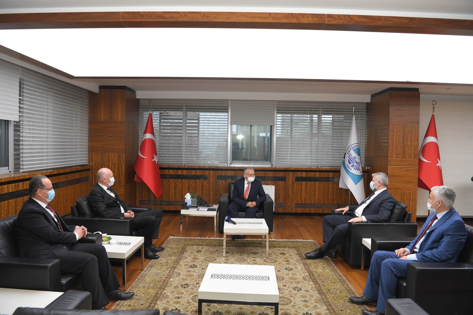 Bosnalı Heyetten Başkan Büyükkılıç'a Ziyaret