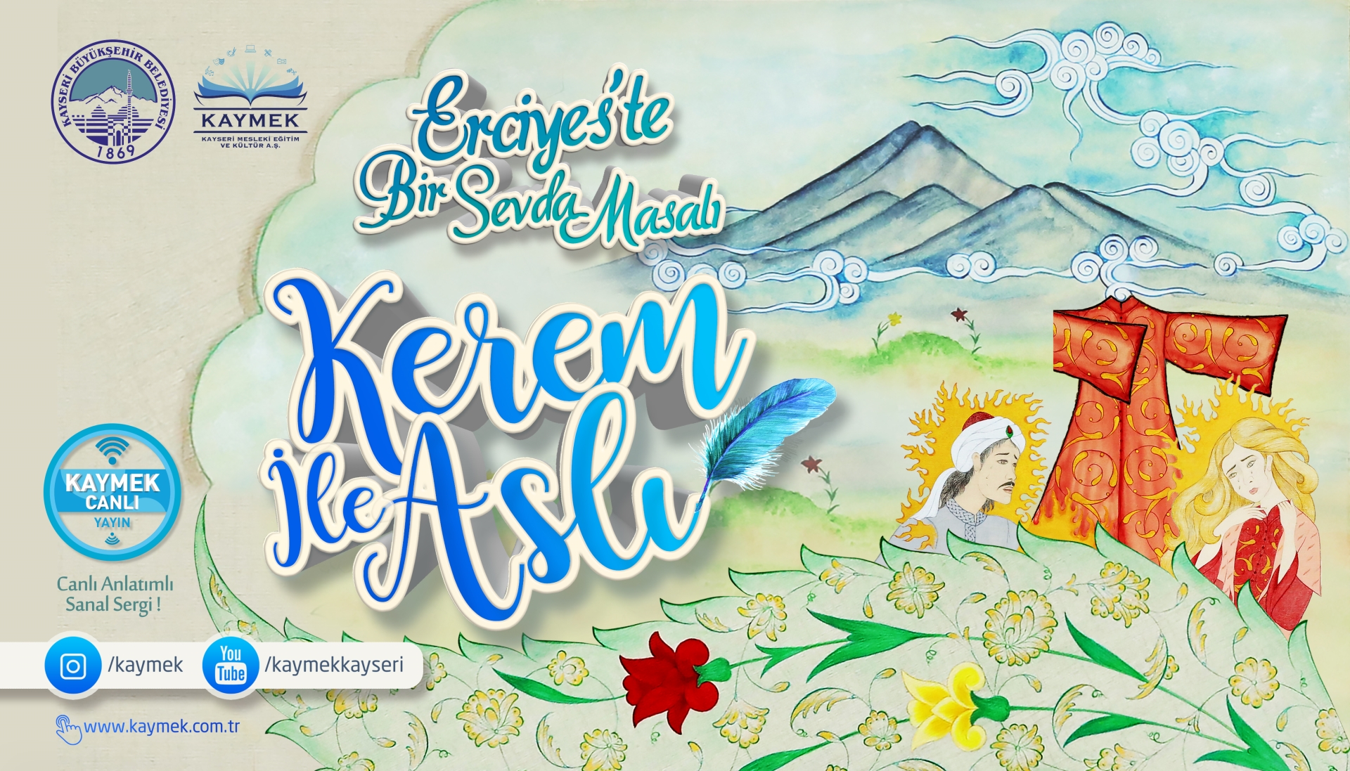 Kerem İle Aslı'nın Sevda Hikayesi KAYMEK Sergisinde Canlanıyor