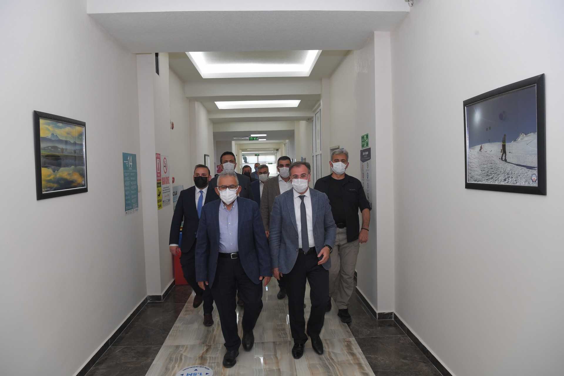 Başkan Büyükkılıç’tan Hacılar Belediye Başkanı Özdoğan’a Ziyaret