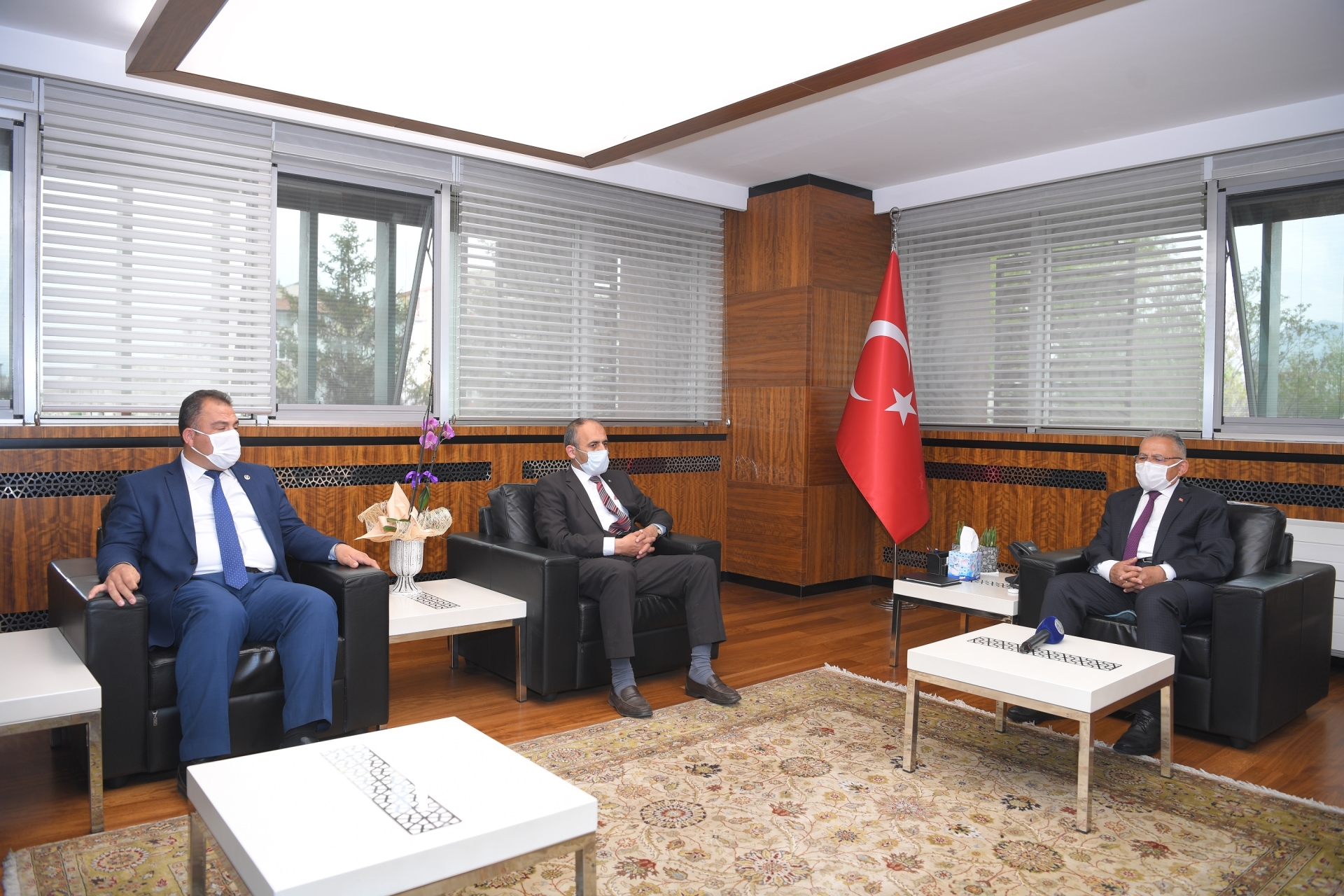 BBP Heyeti, Başkan Büyükkılıç’ı Ziyaret Etti