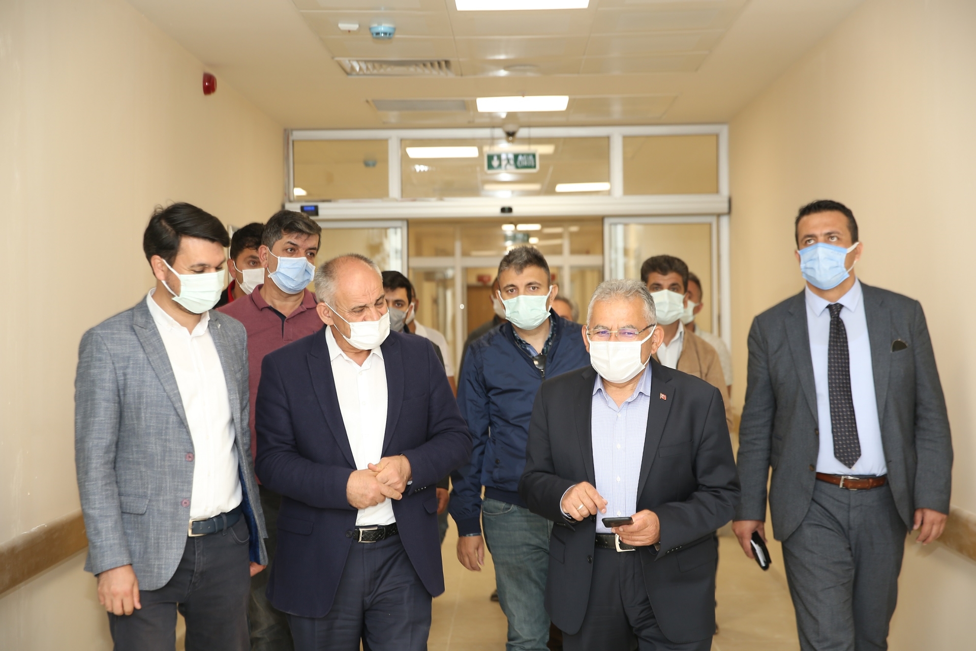 Büyükkılıç, Yahyalı Devlet Hastanesi’nde İncelemelerde Bulundu