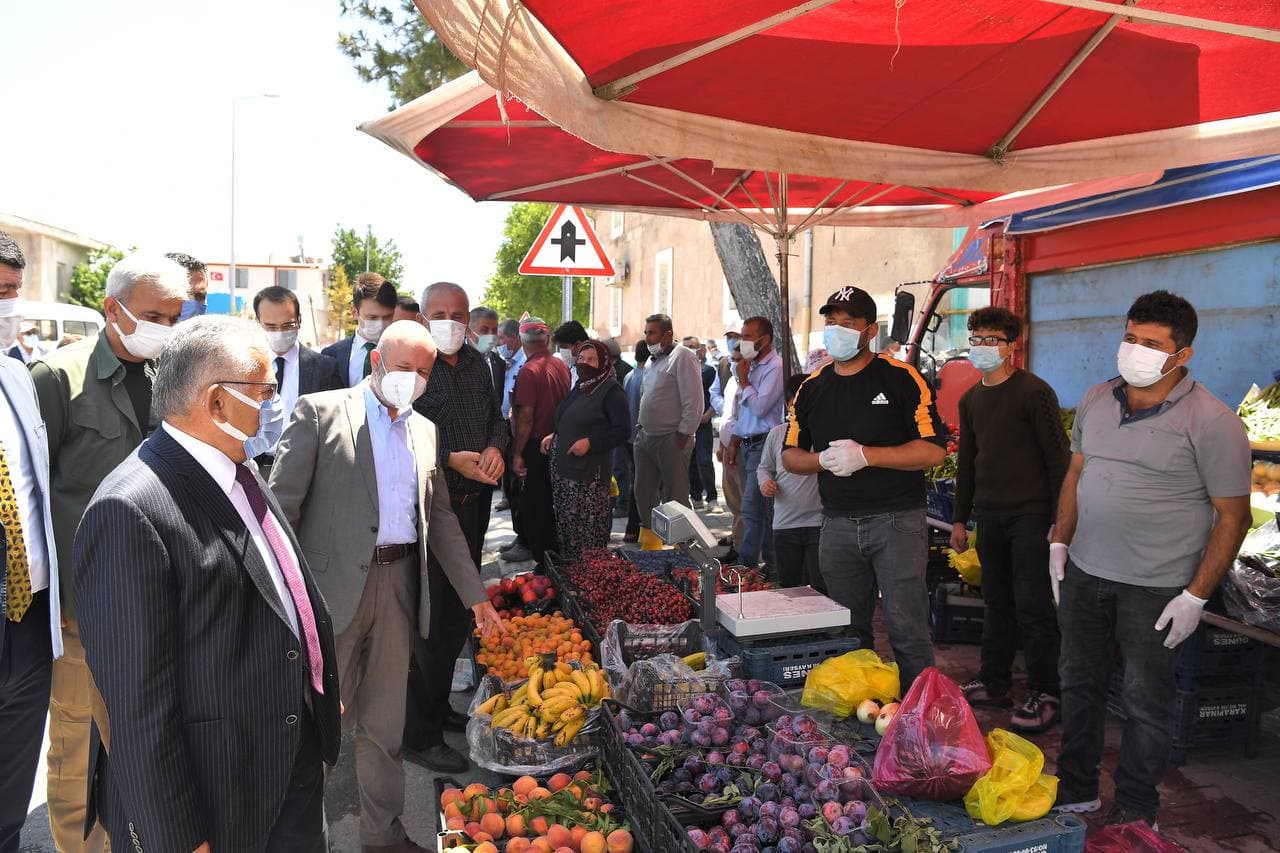 Başkan Büyükkılıç, Yemliha, Ebiç ve Mahzemin’de Vatandaşlarla Buluştu