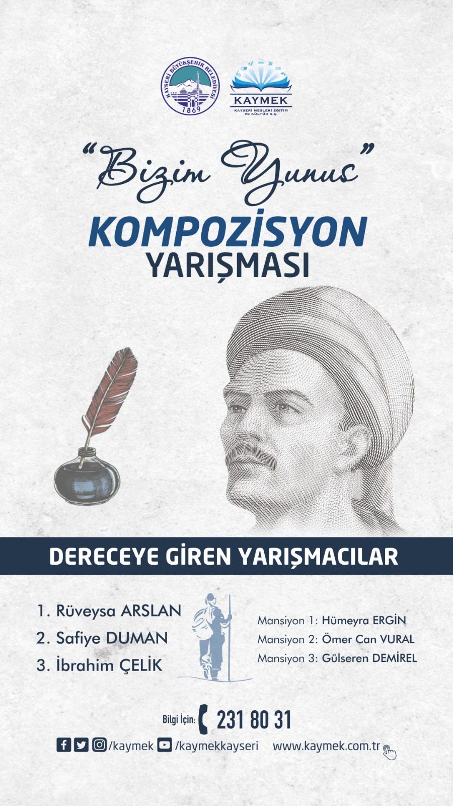 'Bizim Yunus' Kompozisyon Yarışması Sonuçları Açıklandı