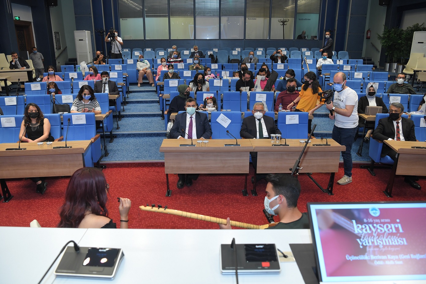 Büyükkılıç, Kayseri Türküleri Yarışması Ödül Töreni'ne Katıldı