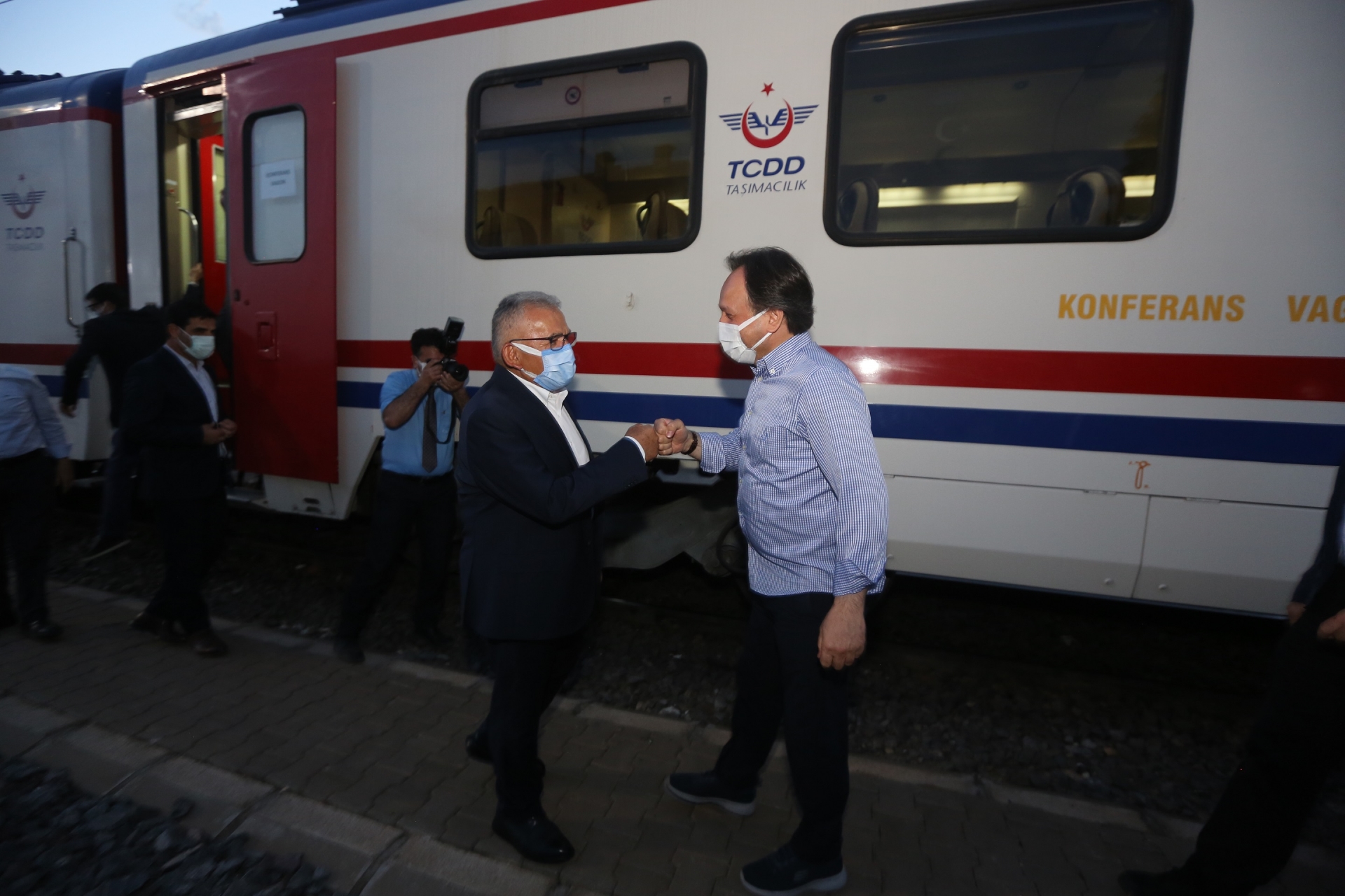 Büyükkılıç’tan Tren Garı’nda Gece Mesaisi
