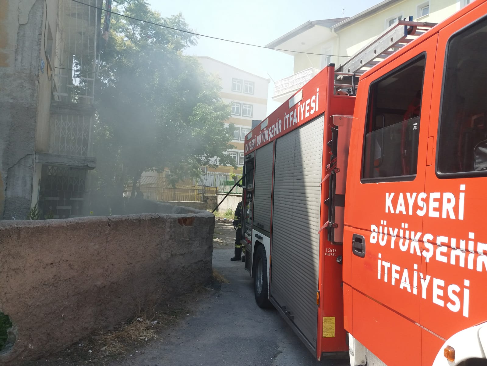 Büyükşehir İtfaiyesi’nden Termal Kameralı Müdahale