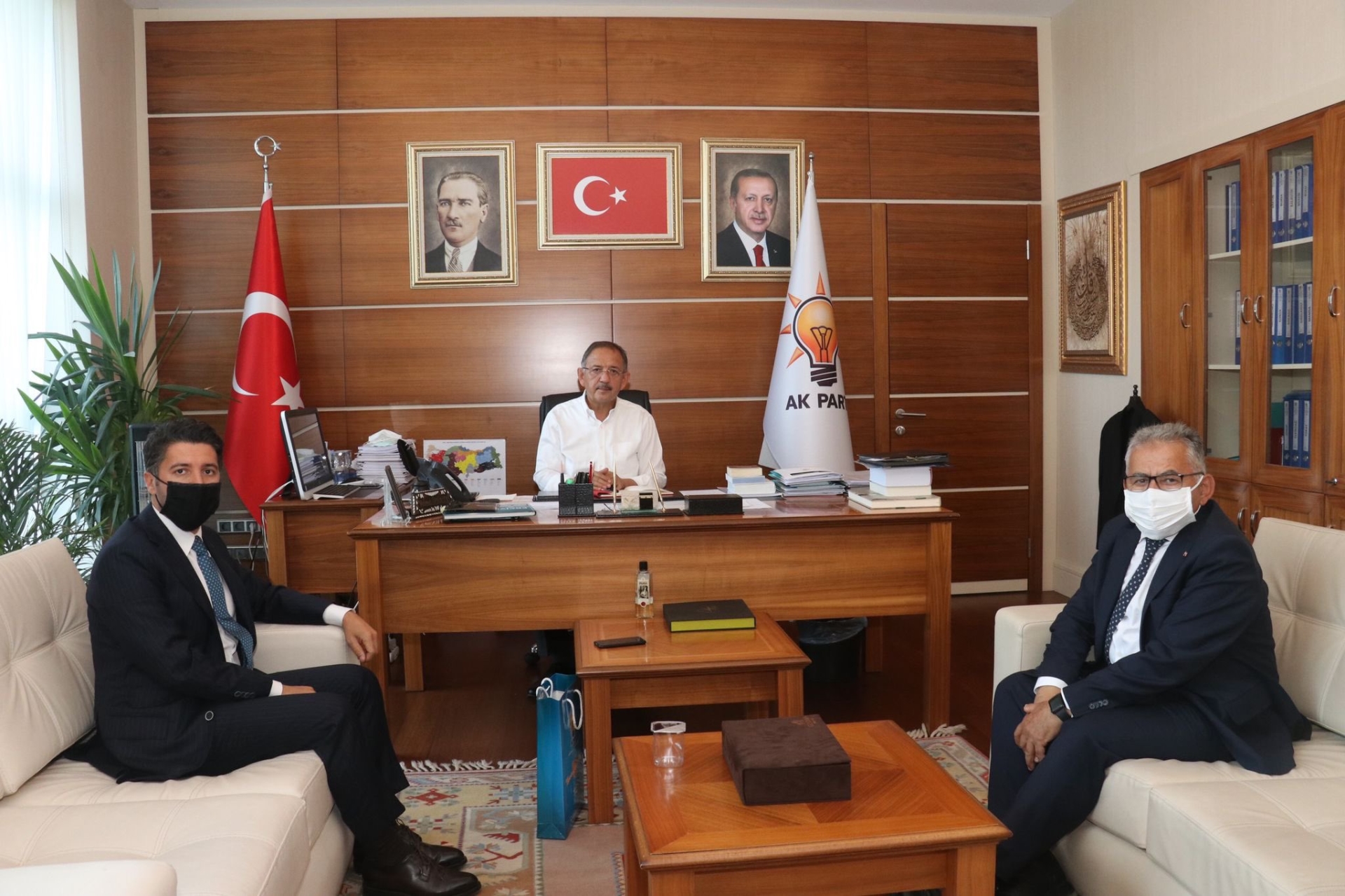 Başkan Büyükkılıç, Ankara'da AK Parti İl Genişletilmiş İl Başkanları Toplantısı'na Katıldı