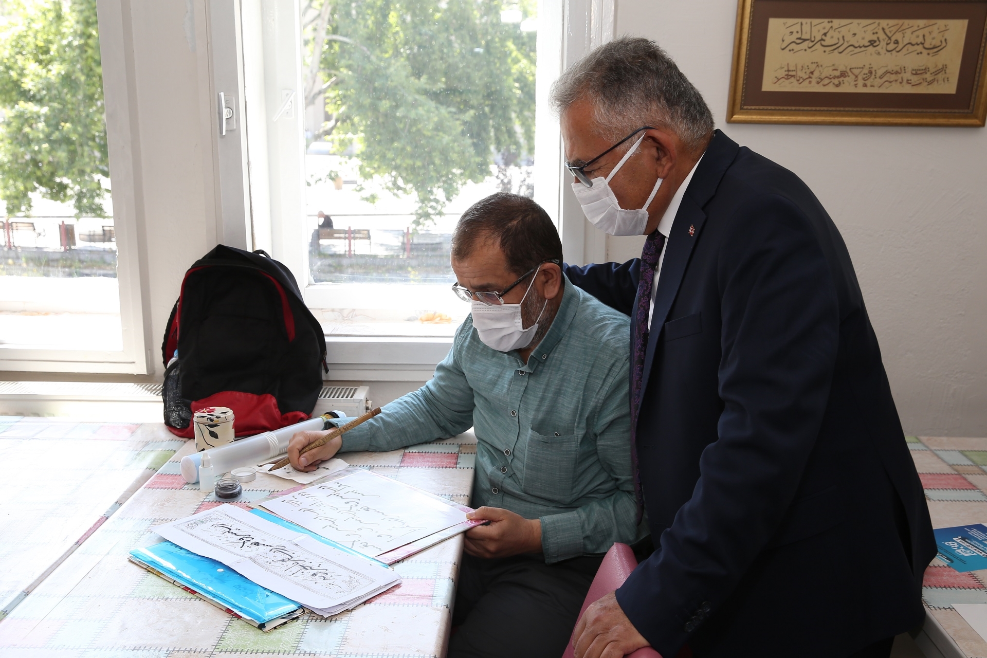 Başkan Büyükkılıç, İlk Yüz Yüze Eğitim Gününde Kursiyerleri Yalnız Bırakmadı