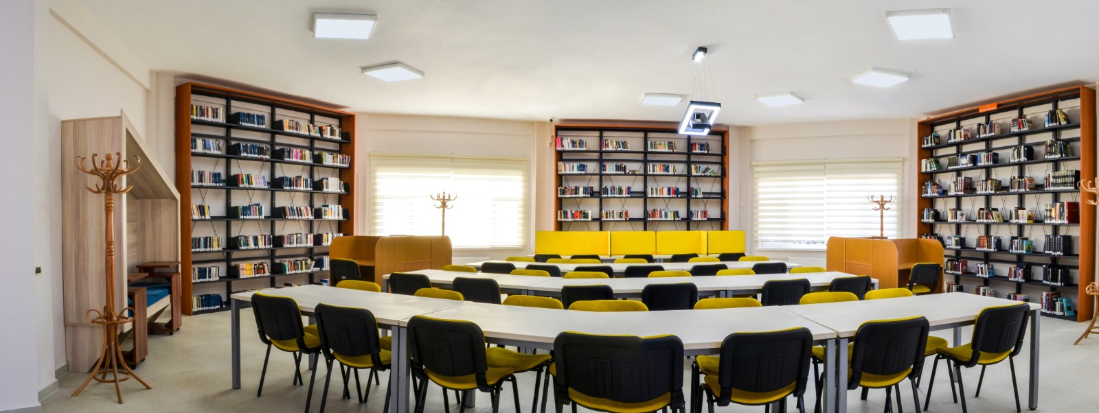 Büyükşehir Tesis ve Kütüphanelerinde 