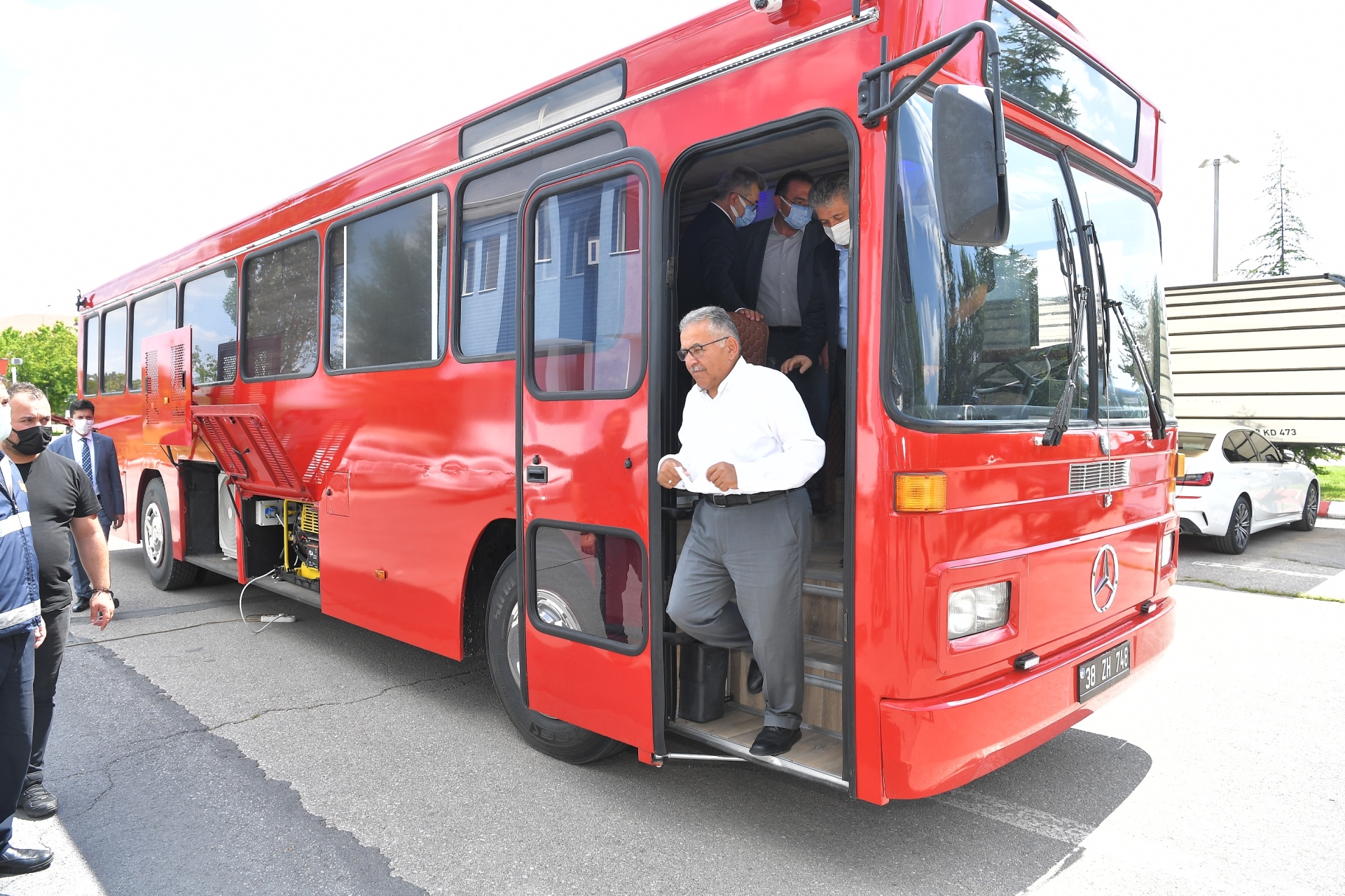 Büyükşehir’den Afet Ekiplerine “Mobil Konaklama”