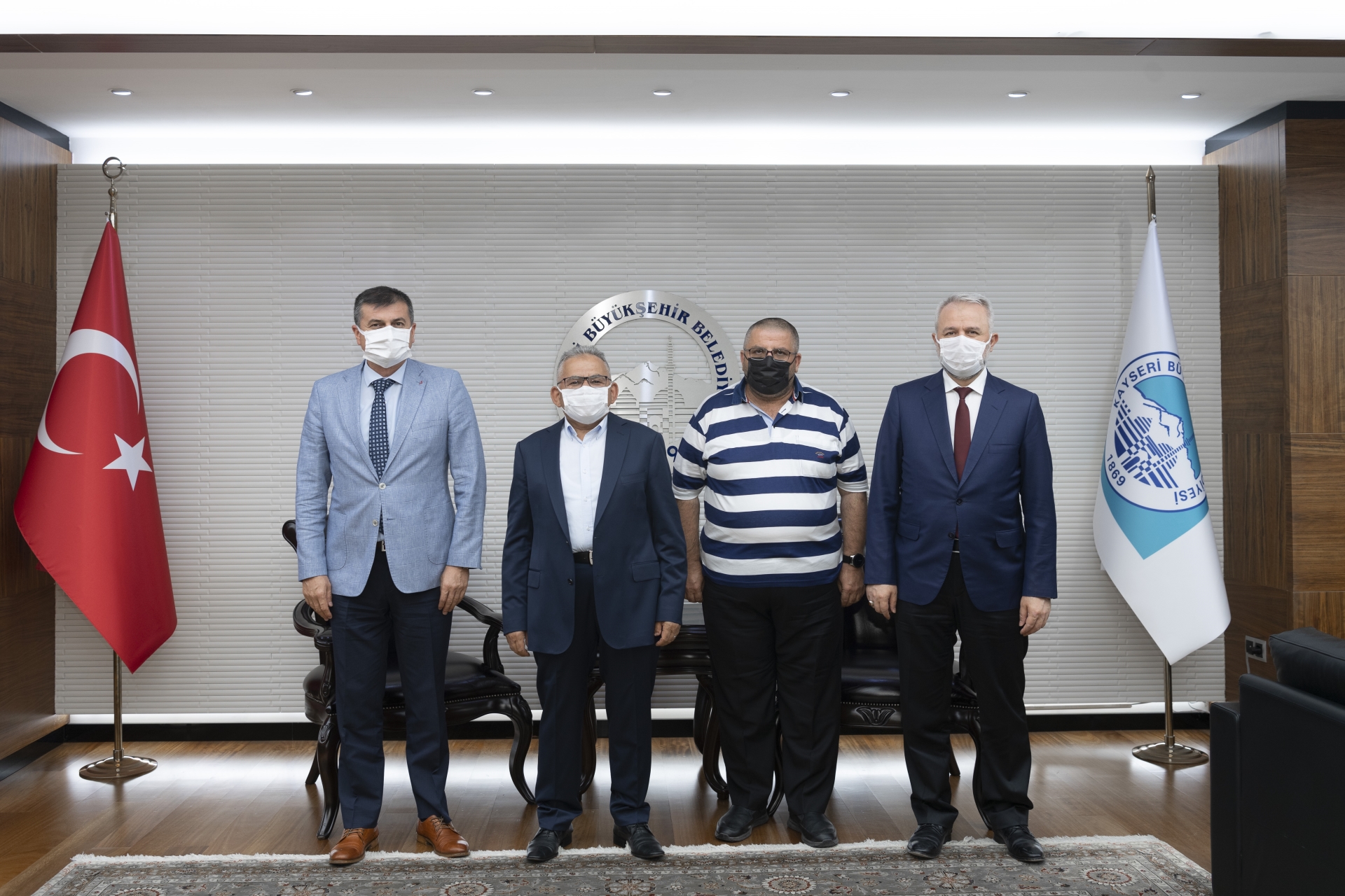 Hayırsever Başkana Teşekkür Ziyareti