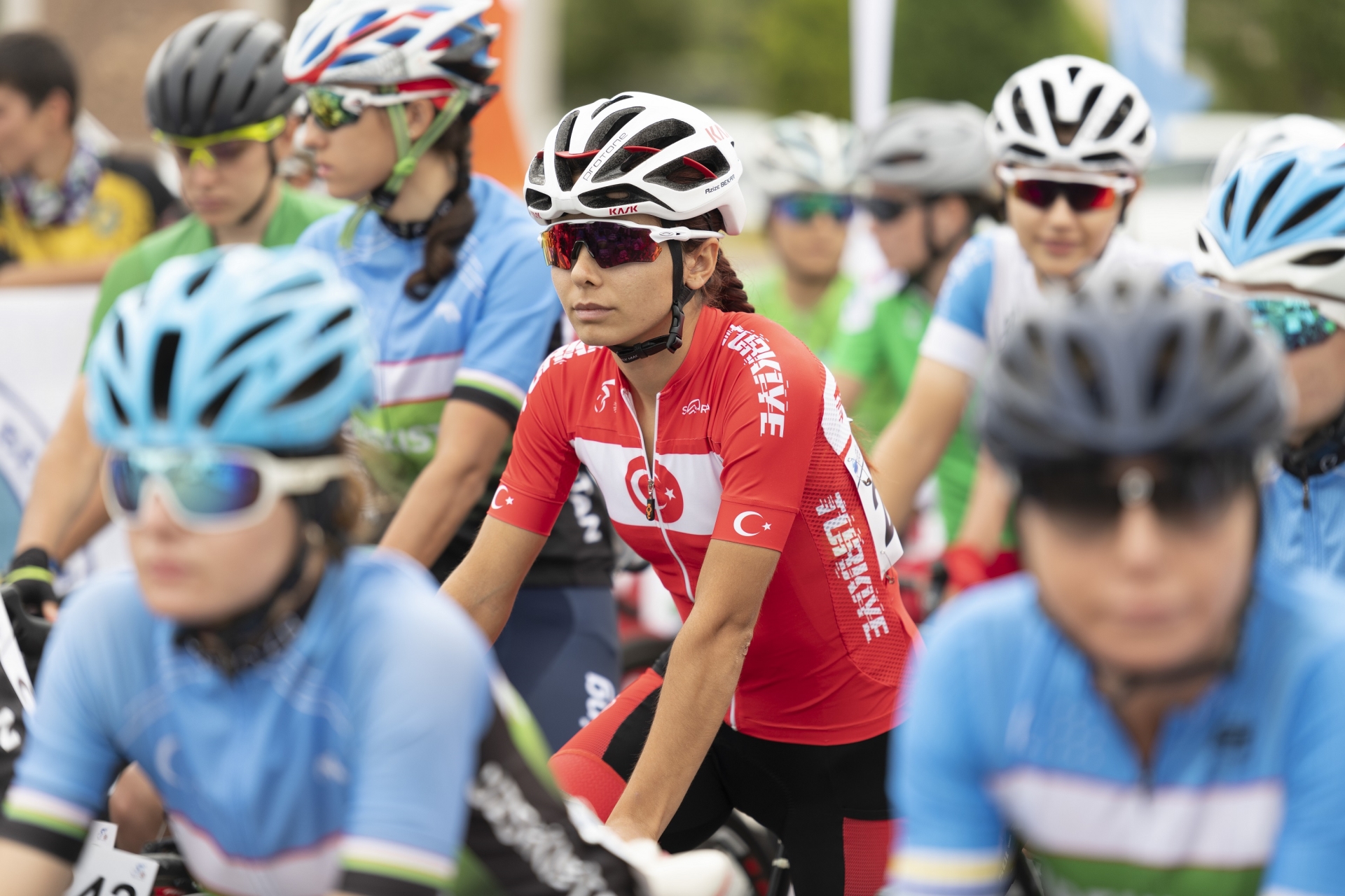 Kadın Sporcular, 107 Kilometre Pedal Çevirdi