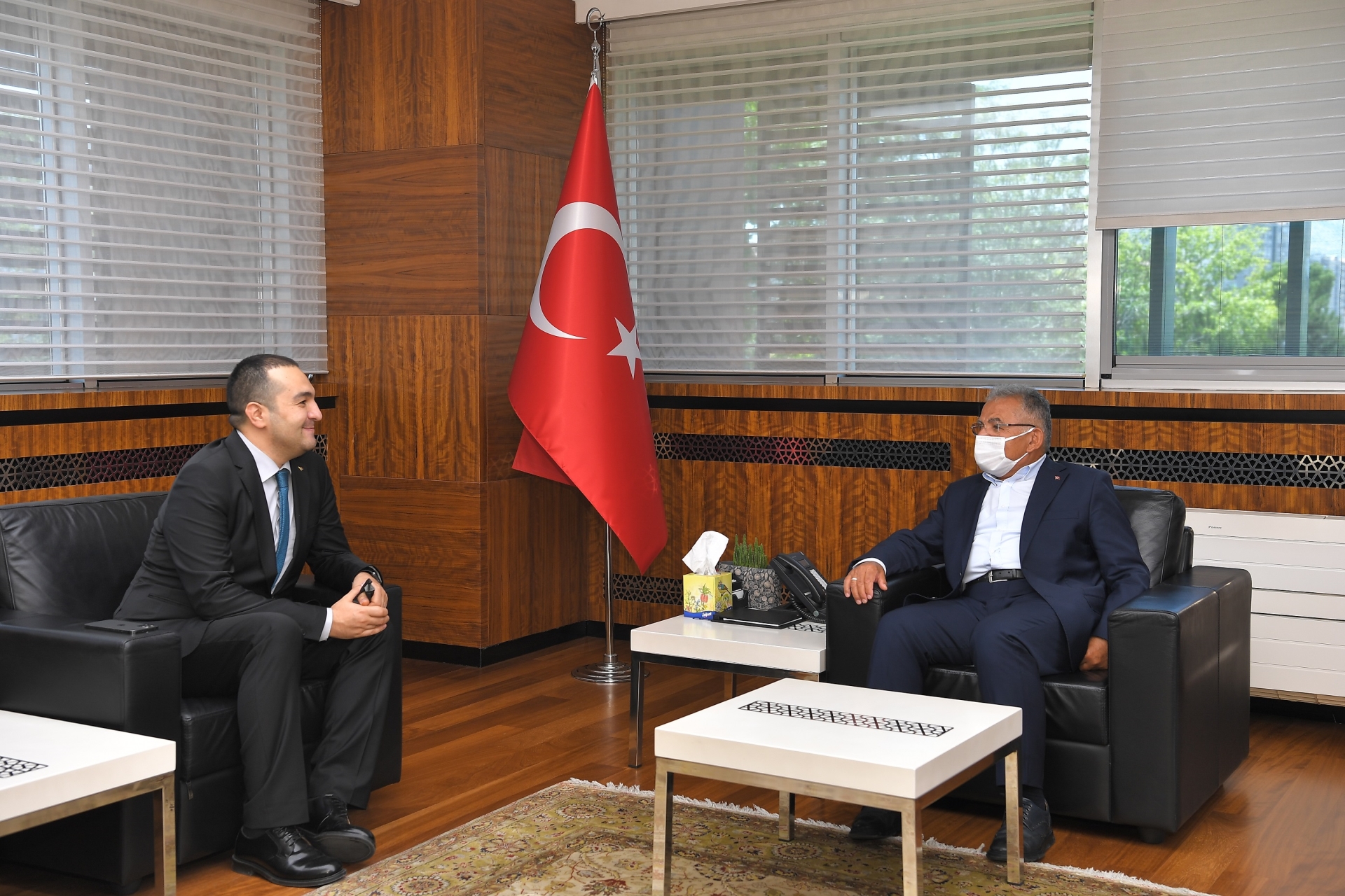 TRT Yönetim Kurulu Başkanı Albayrak’tan Büyükkılıç’a Ziyaret