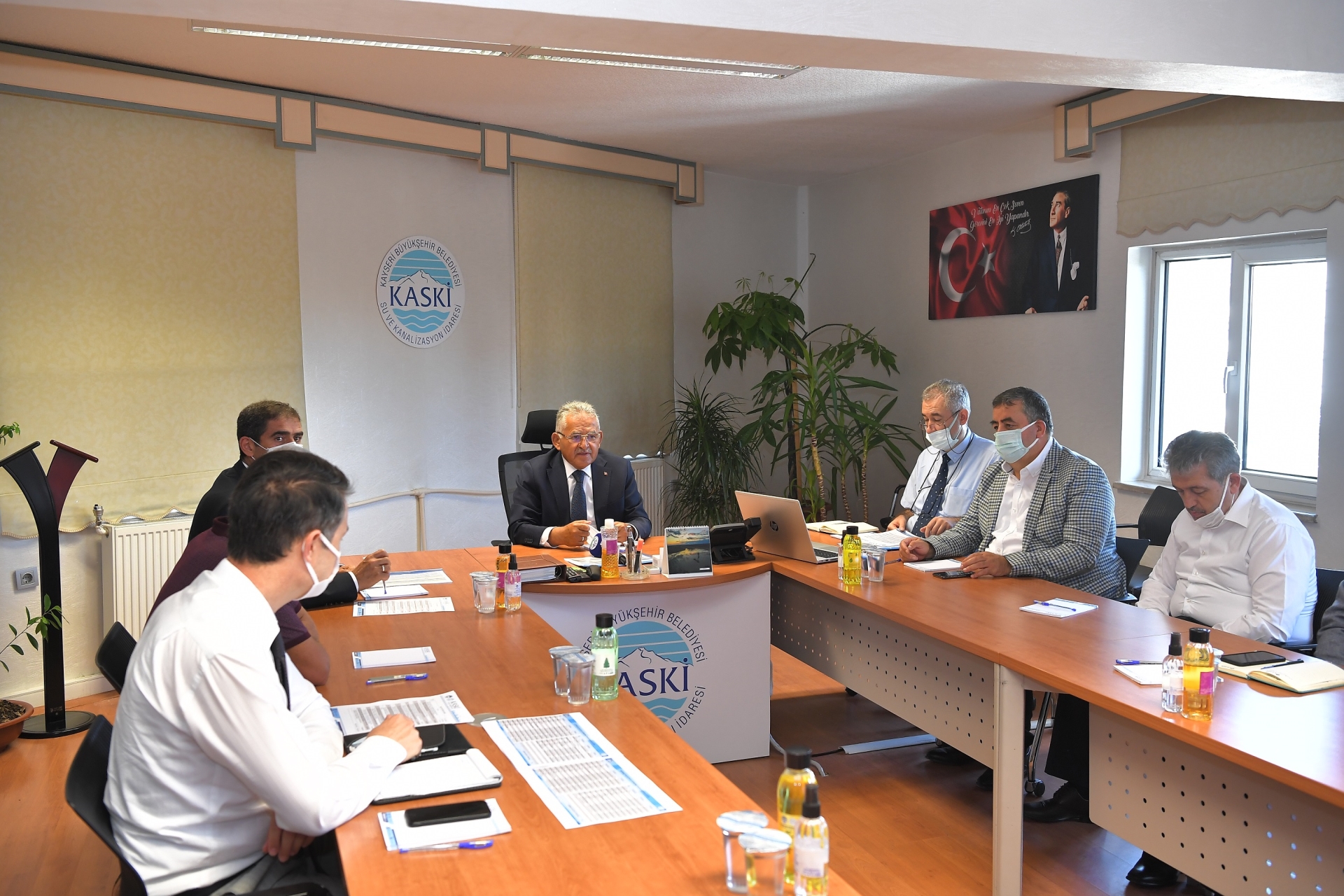 Başkan Büyükkılıç, KASKİ'nin Yönetim Kurulu Toplantısı'na Katıldı