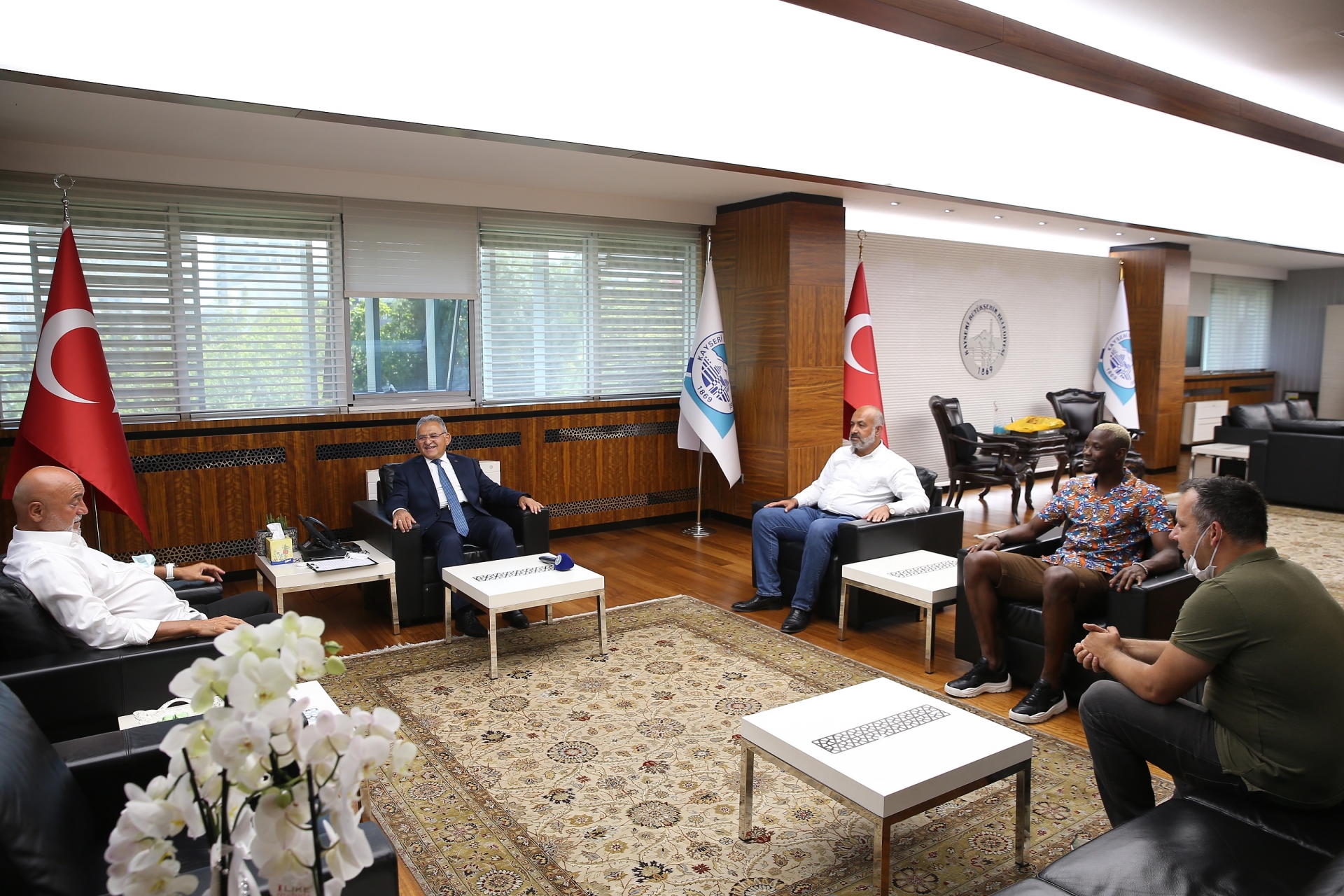 Başkan Büyükkılıç, Kayserispor’un Yeni Yıldızını Ağırladı