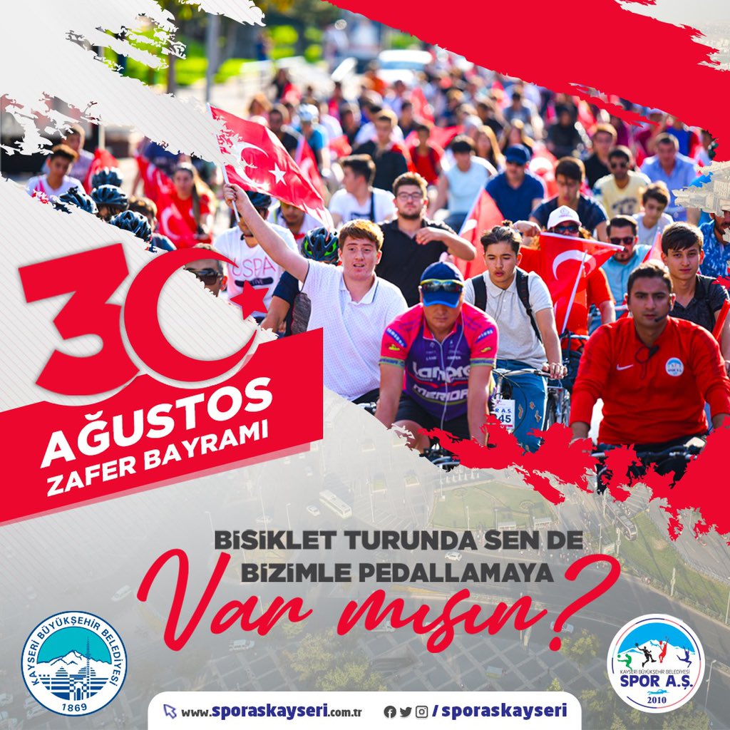 Büyükşehir'den “Zafere Pedallıyoruz”  Sloganıyla Bisiklet Etkinliği