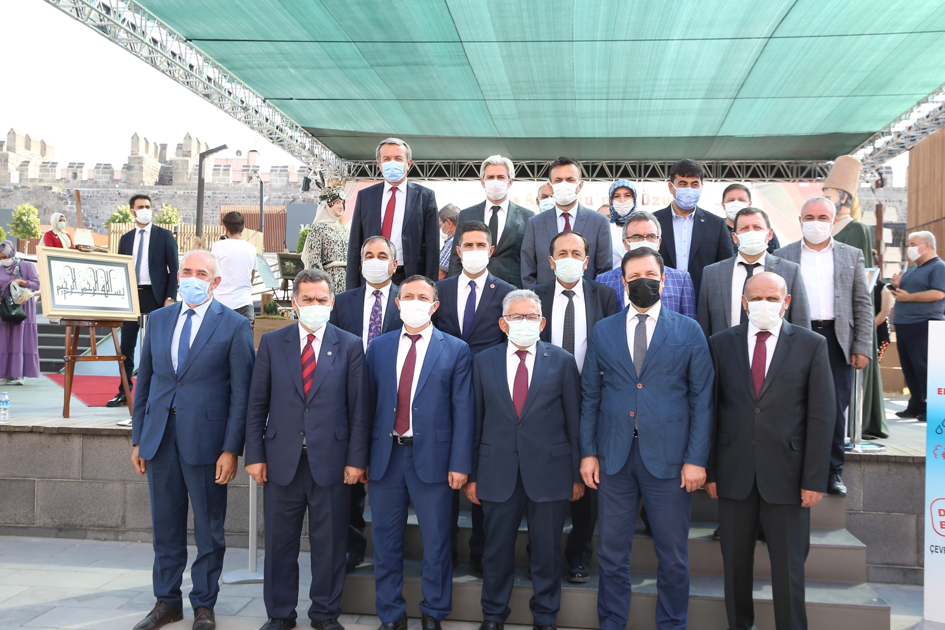 Başkan Büyükkılıç, Anadolu’nun Özü Ahilik Sanat Sergisi’ni Açtı