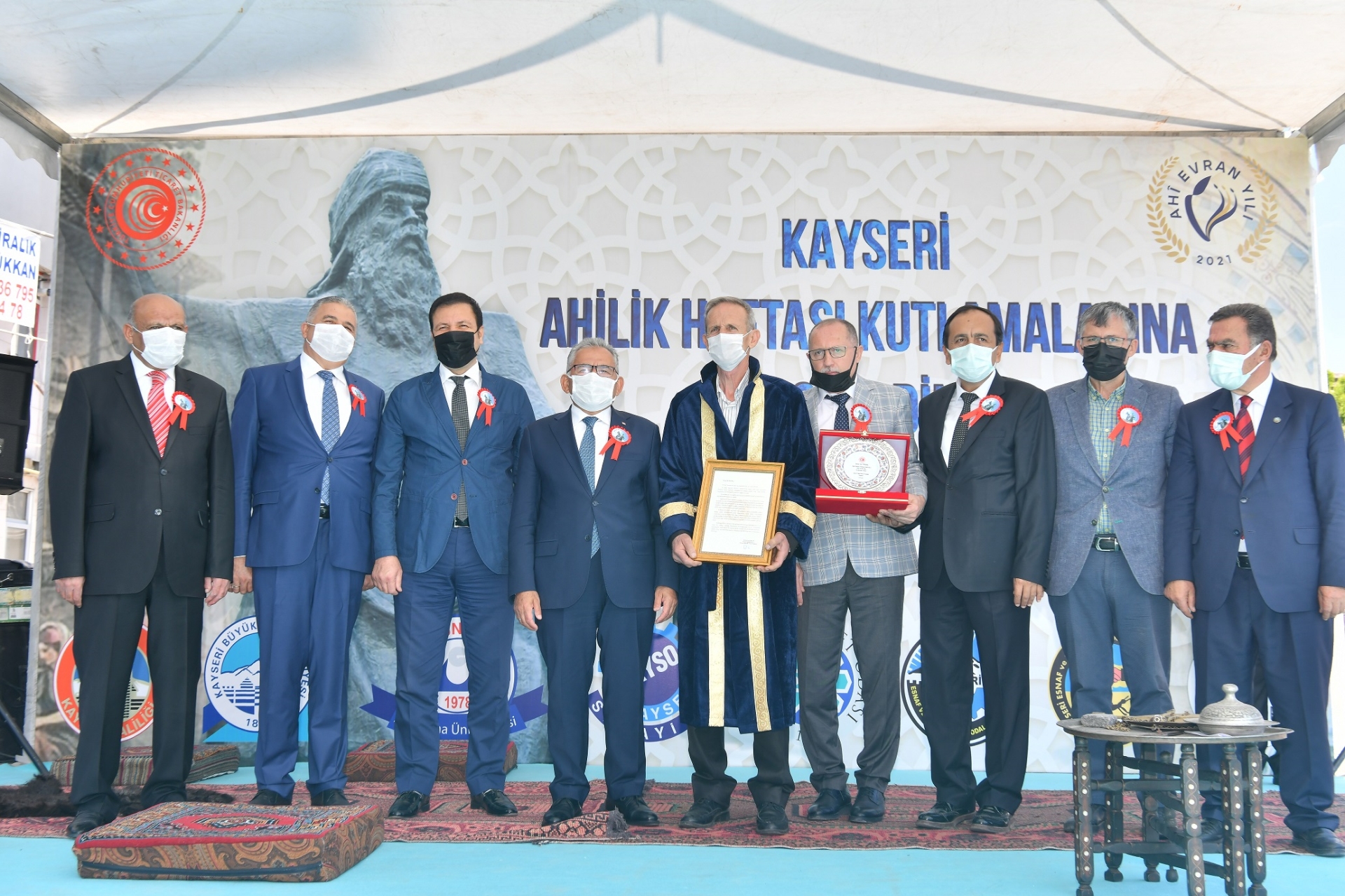 Büyükkılıç, Eğitim-Öğretim Açılışı ve Ahilik Kutlamalarına Katıldı