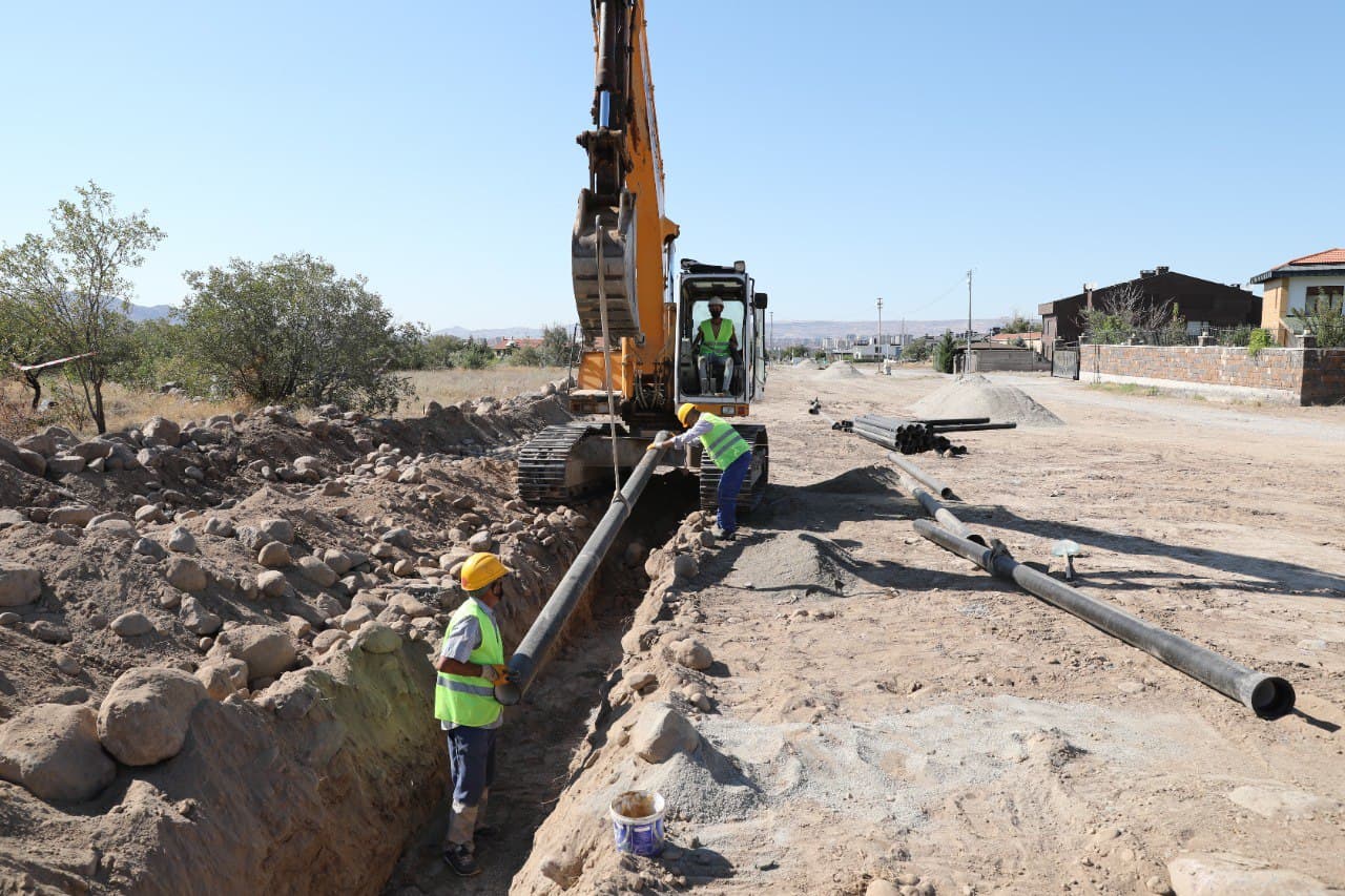 Büyükşehir’den Alternatif Bulvar İçin 3 Milyon 916 Bin TL’lik “Su” Yatırımı