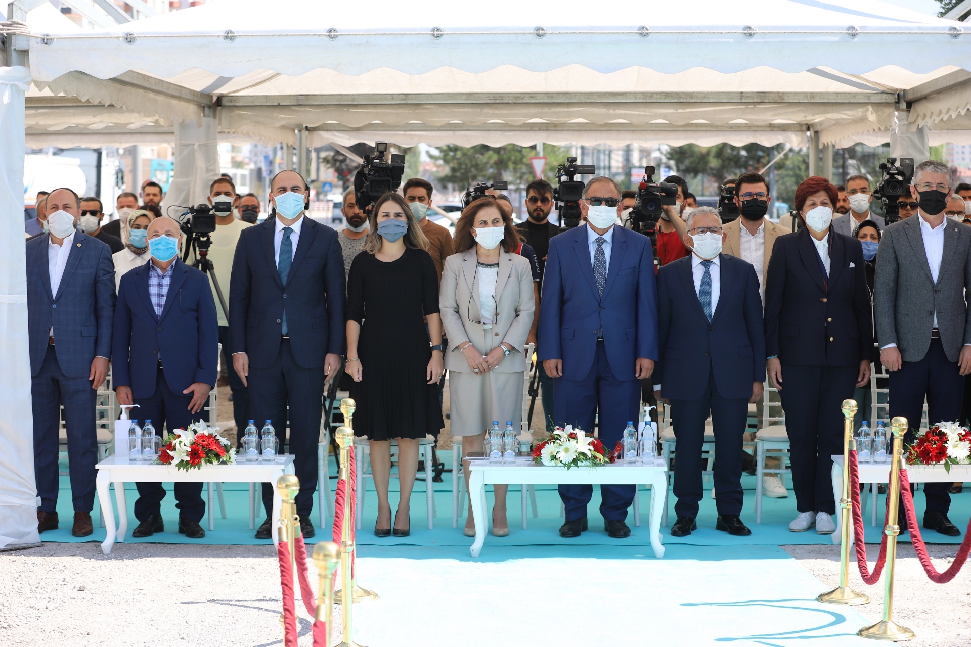 Büyükşehir’den İki Proje Temeli, Bir Açılış