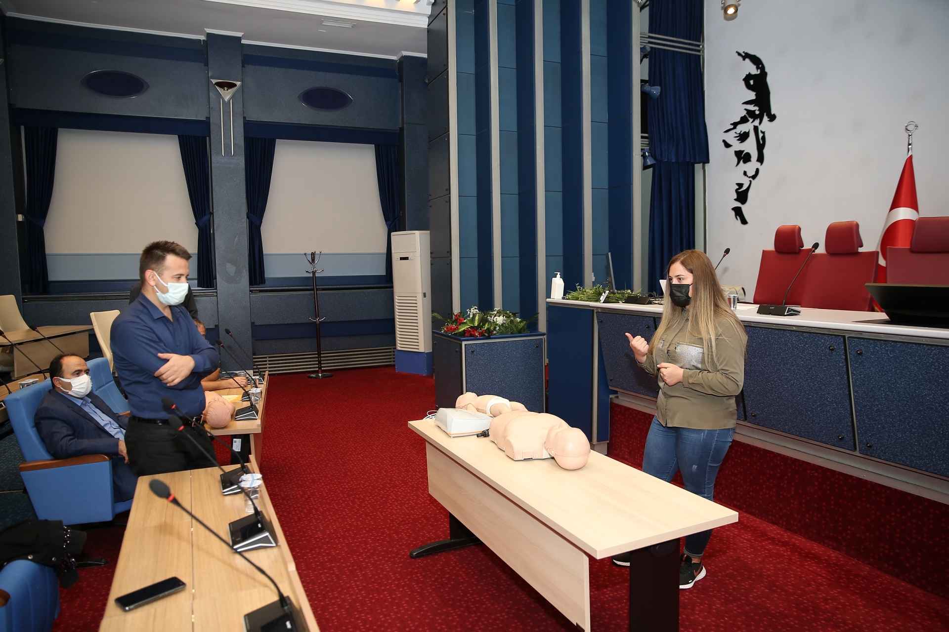 Büyükşehir’den İlk Yardım Sertifika Yenileme Eğitimi