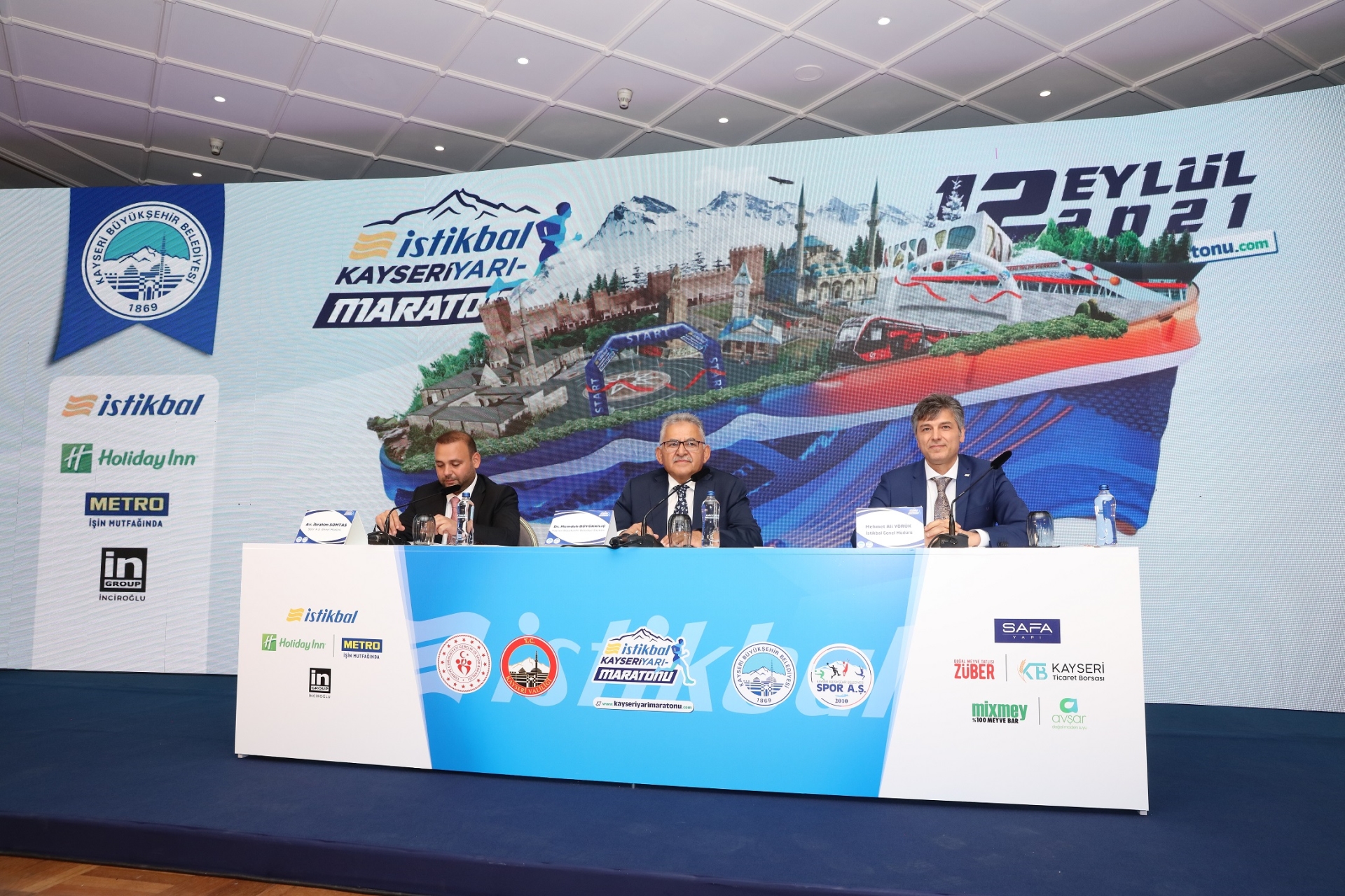 İstikbal Kayseri Yarı Maratonu, İstanbul’da Tanıtıldı