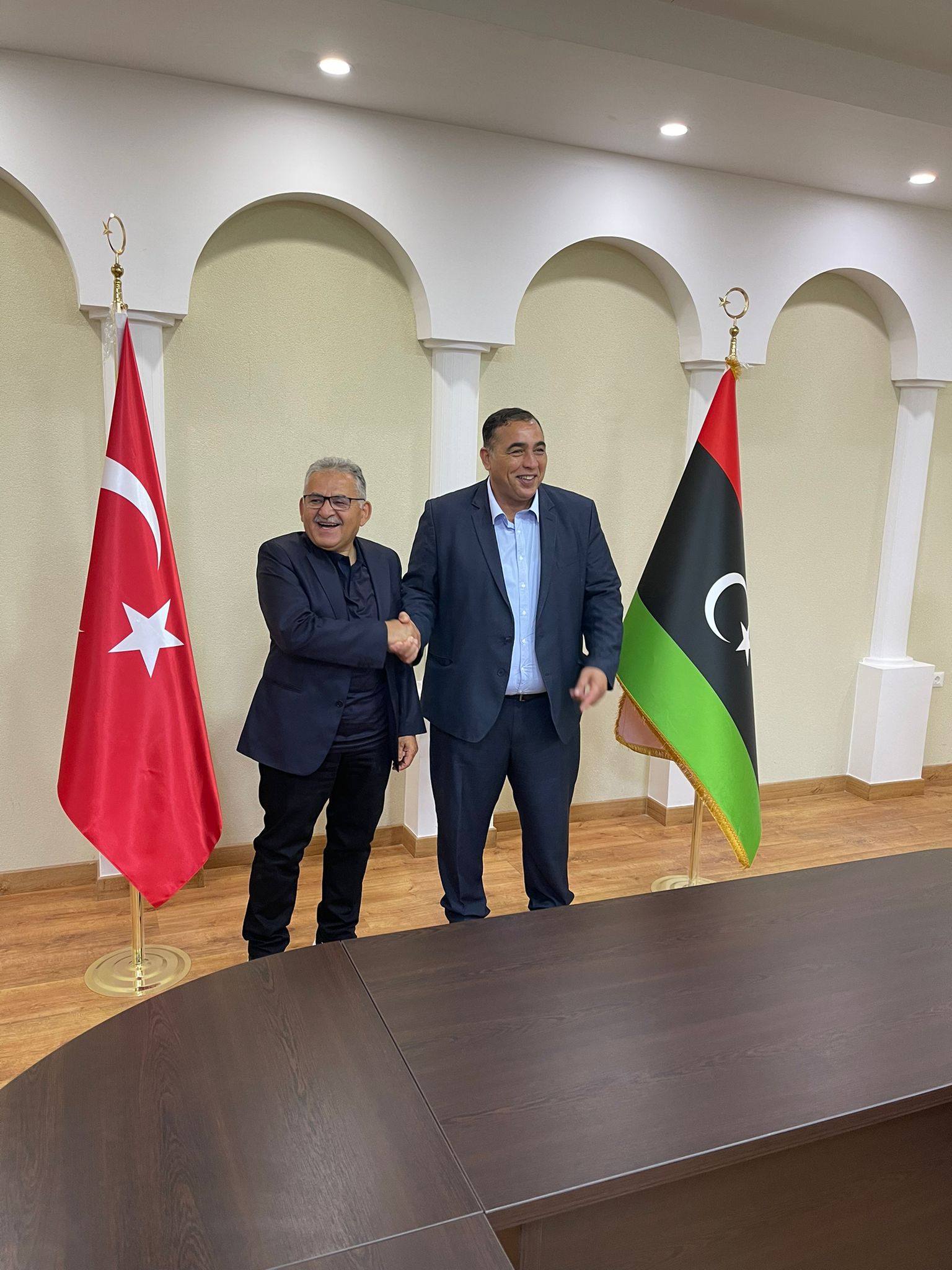 ‘Kardeş Şehir’ Başkanları Libya’da Buluştu