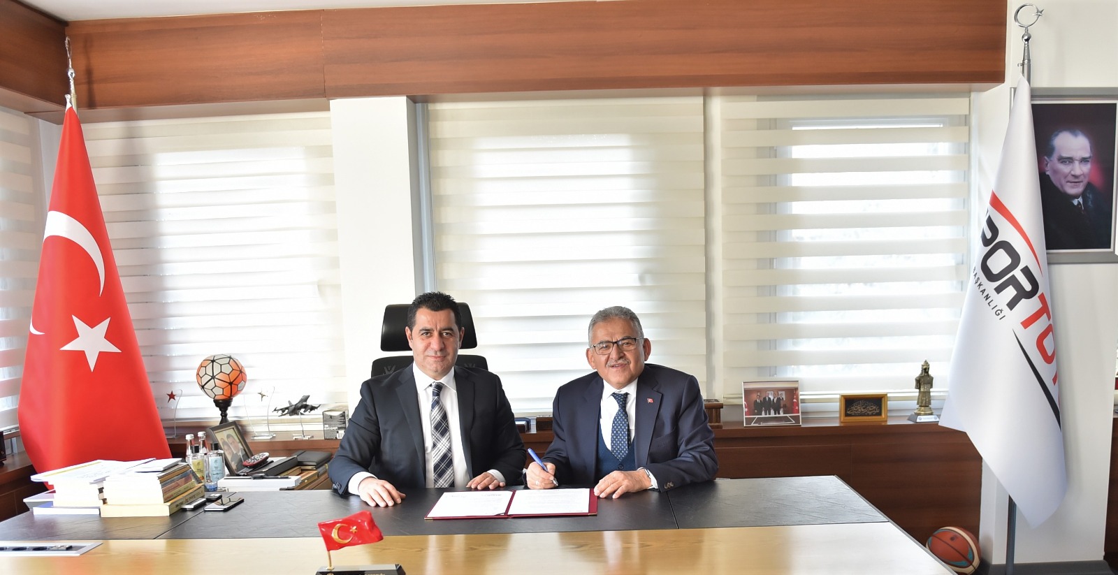 Başkan Büyükkılıç Ankara’da Protokol İmzaladı