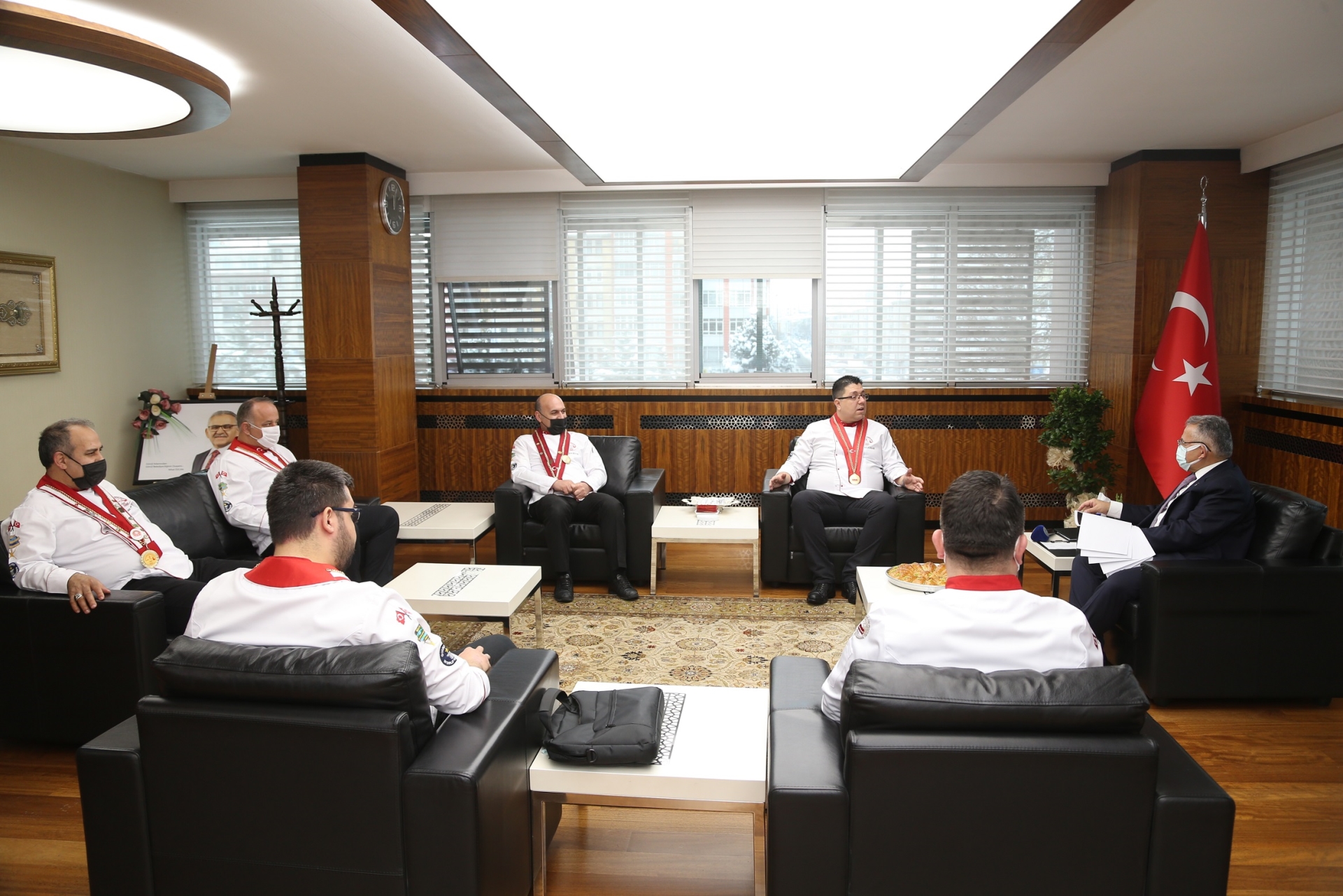 Başkan Büyükkılıç ile Gastronomi Şehrinin Ustaları Buluştu