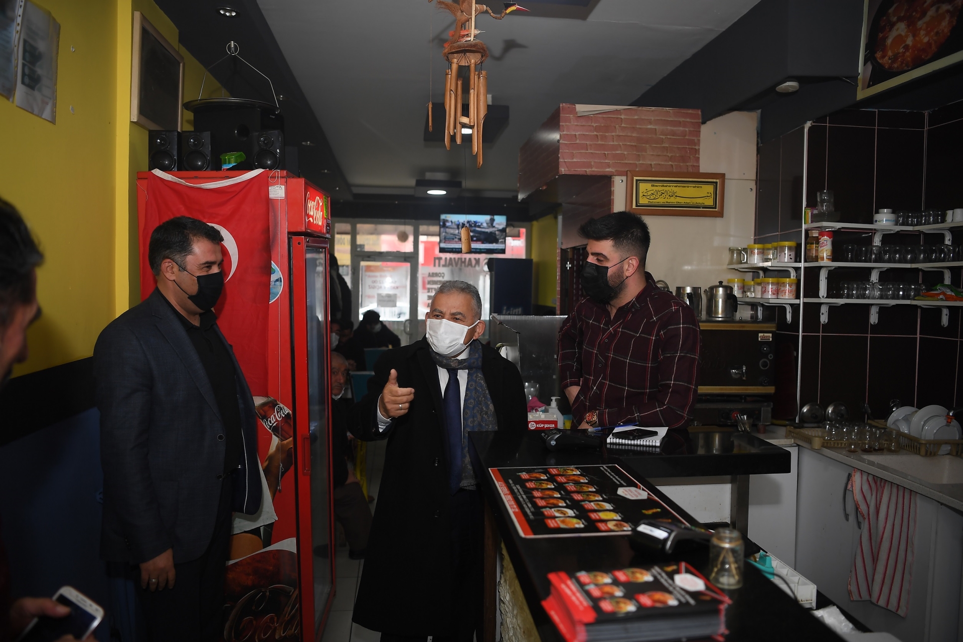 Başkan Büyükkılıç’tan Hunat Esnafına Ziyaret