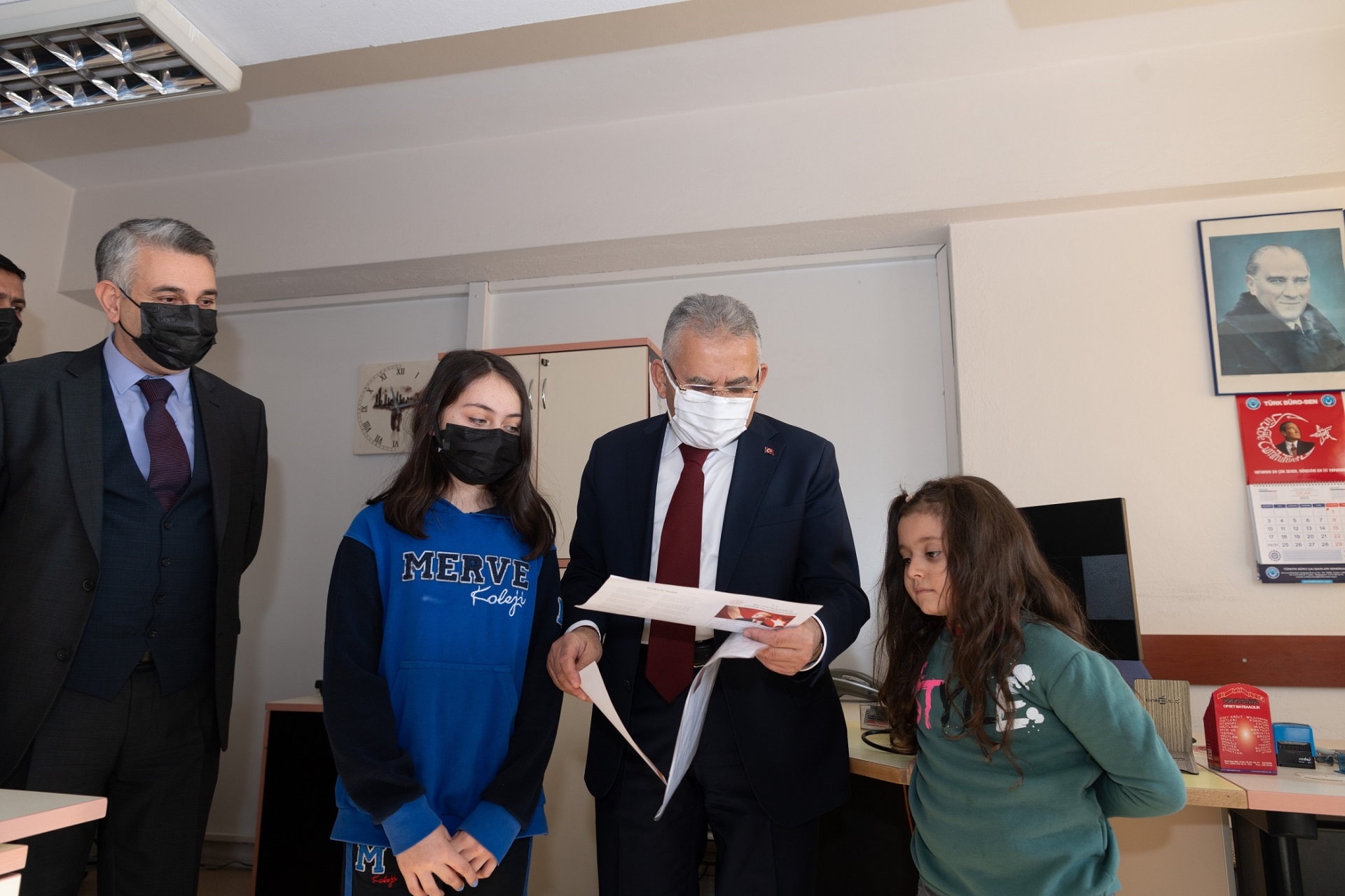 Büyükkılıç’tan Kocasinan Kaymakamlığı’na Ziyaret