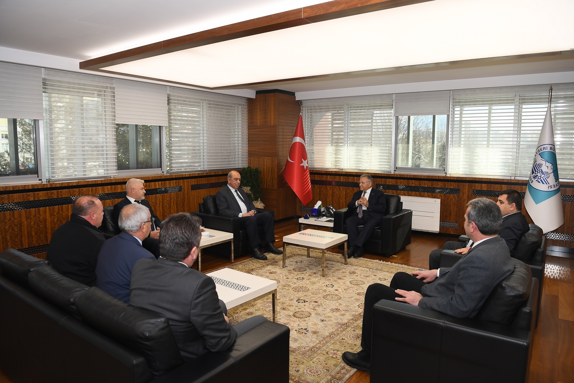 Demokrat Parti GİK Üyesi ve İl Başkanından Başkan Büyükkılıç’a Ziyaret