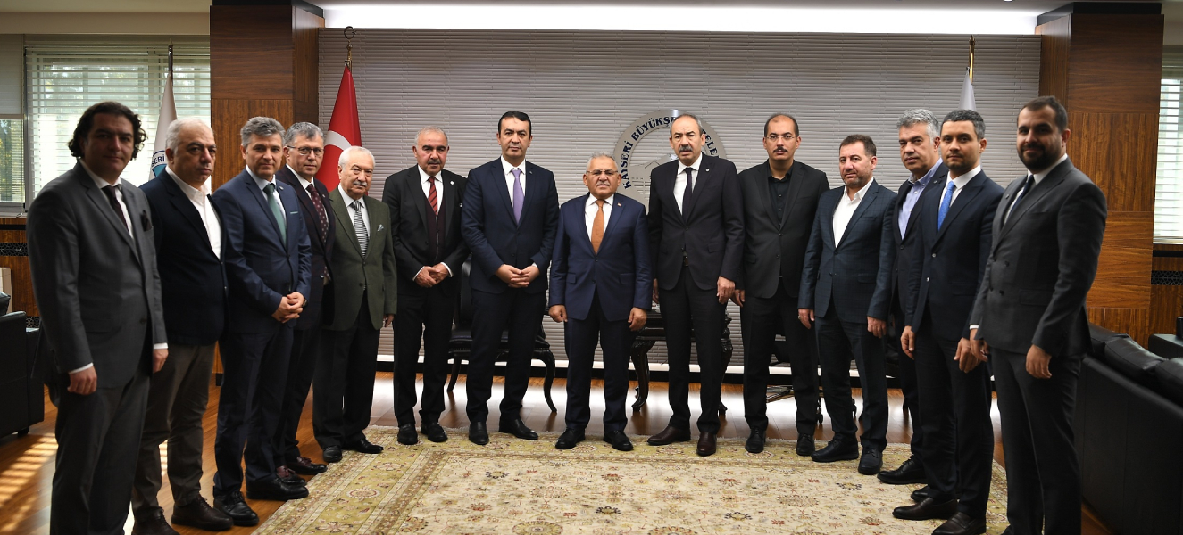 Başkan Büyükkılıç, KTO Heyetini Kabul Etti